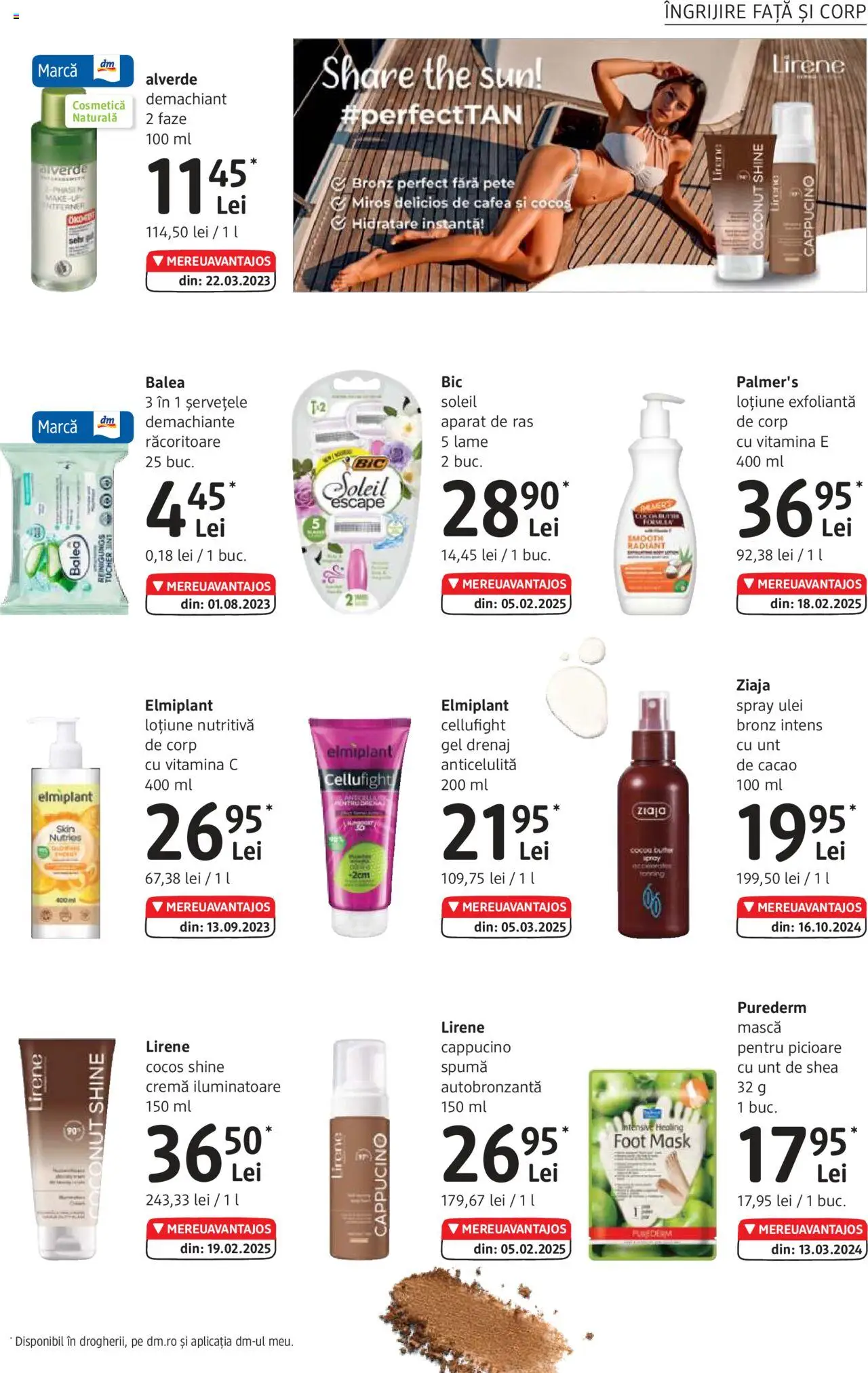 Catalog DM Drogerie Markt 1 Mai - 3 Iunie 2025 | Pagina 9 | Produse: Aparat De Ras, Unt, Ulei, Cacao
