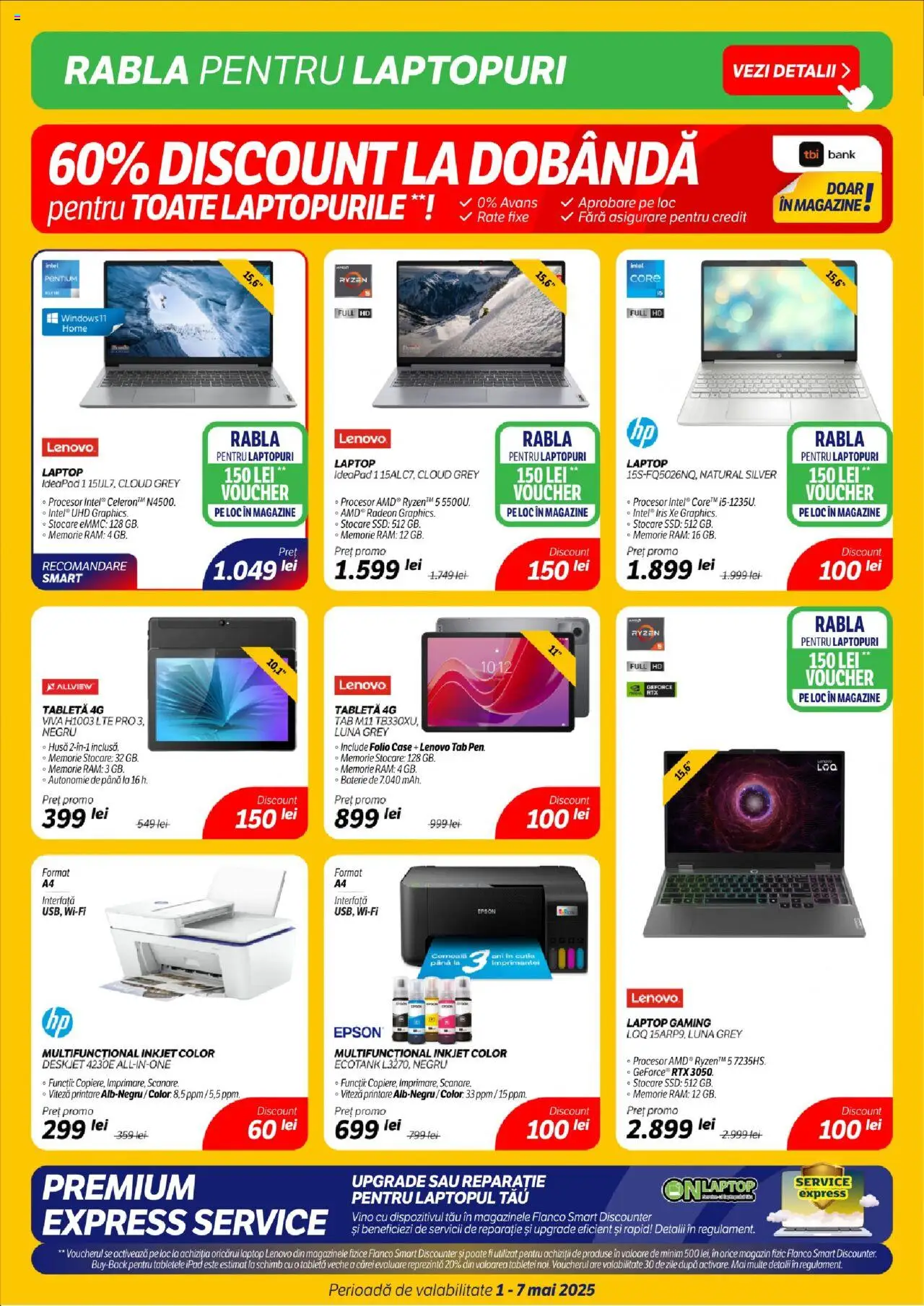 Catalog Flanco 1 - 7 Mai 2025 | Pagina 5 | Produse: Laptop, Memorie, Tabletă, Baterie