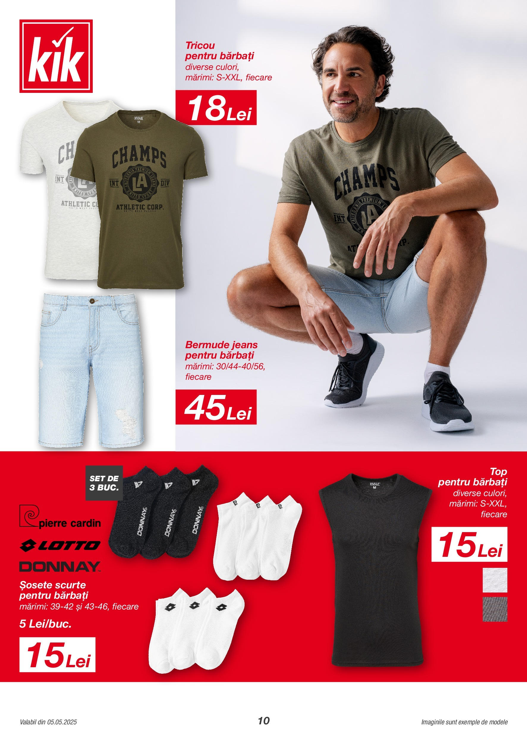 Catalog Kik 5 - 18 Mai 2025 | Pagina 10 | Produse: Kestane, Tricou, Șosete