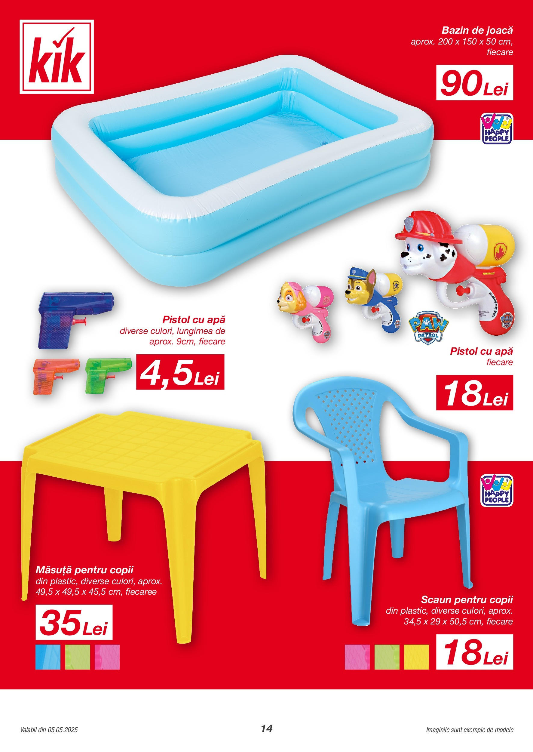 Catalog Kik 5 - 18 Mai 2025 | Pagina 14 | Produse: Scaun, Apă