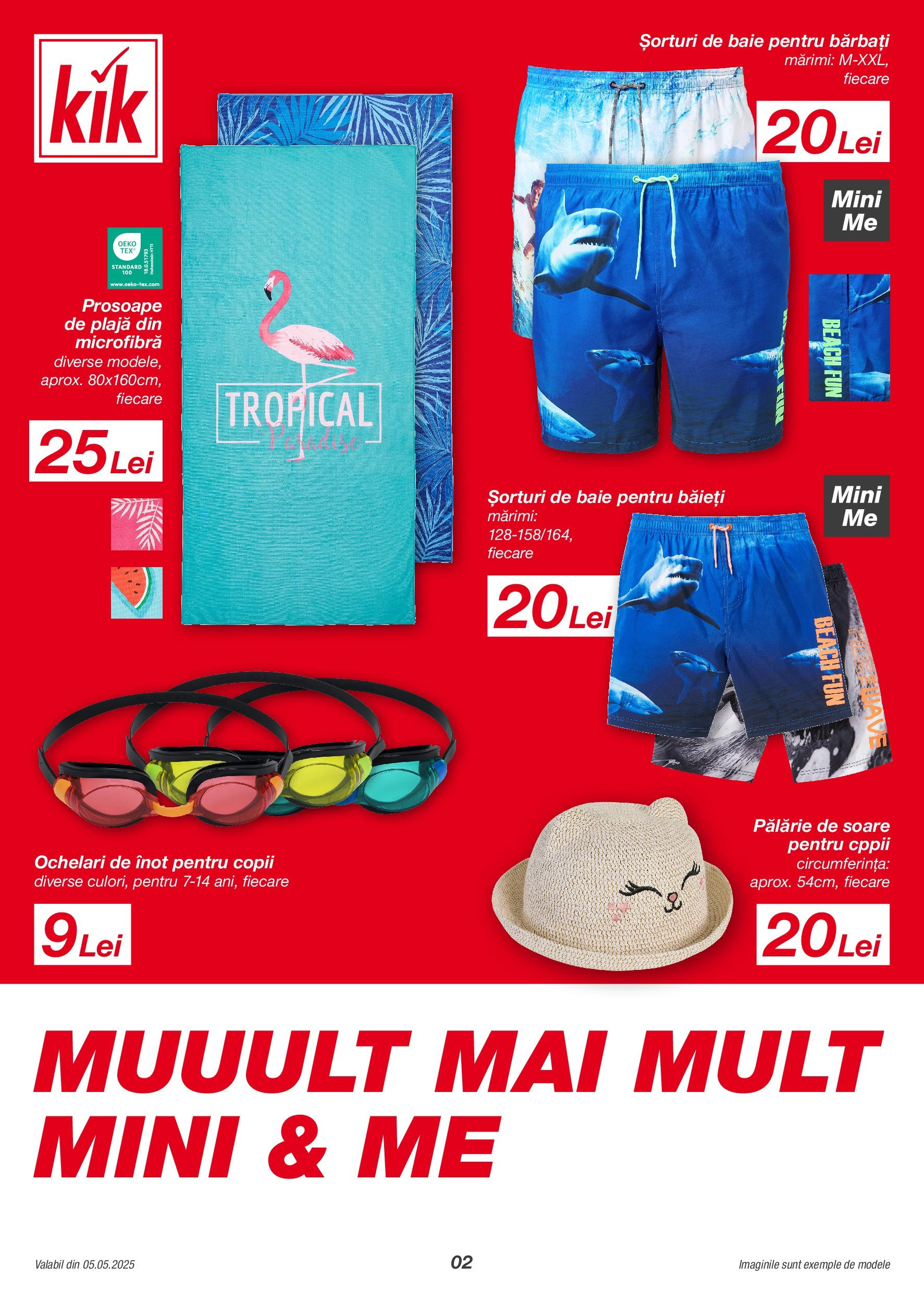 Catalog Kik 5 - 18 Mai 2025 | Pagina 2 | Produse: Pălărie, Ochelari