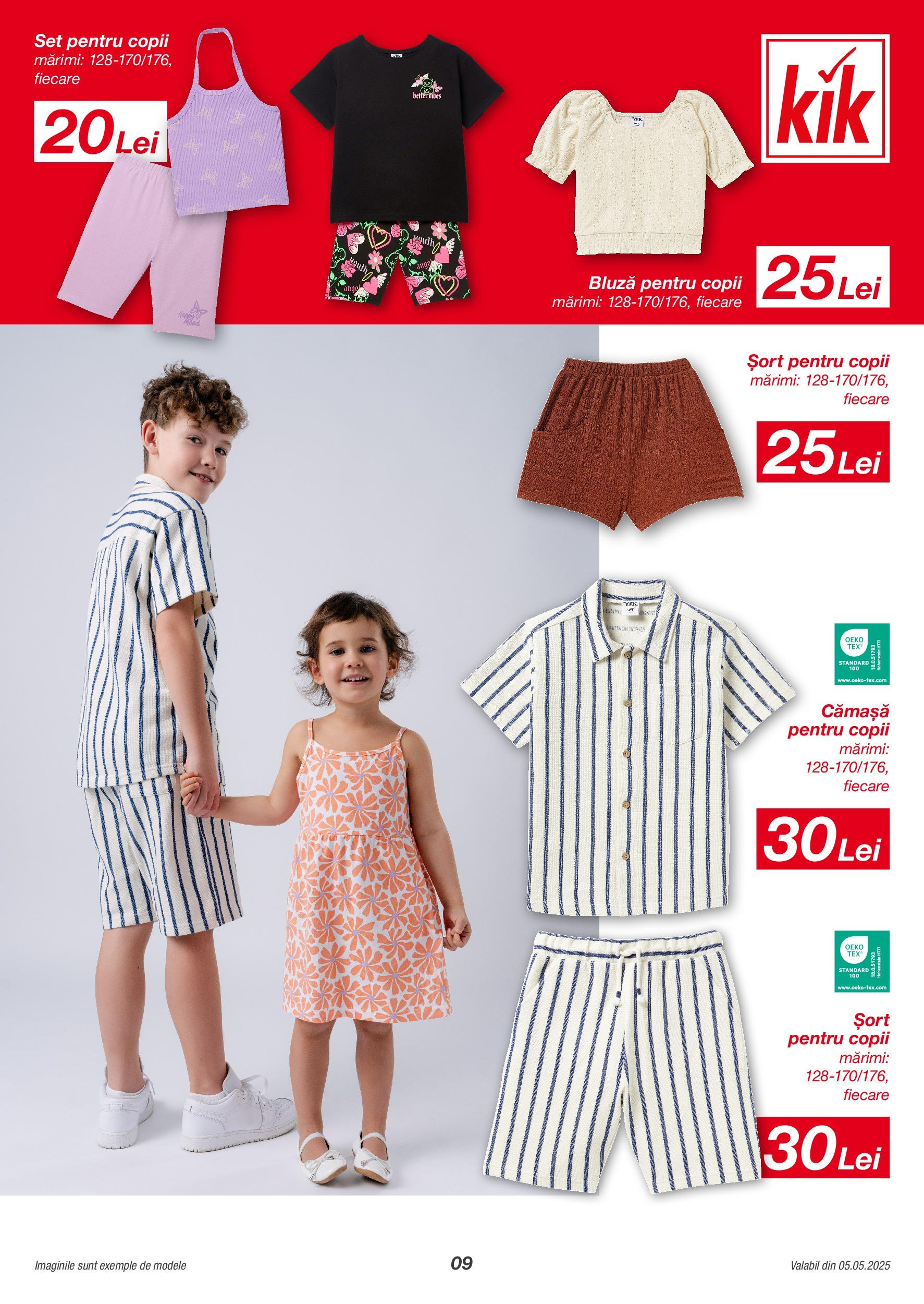 Catalog Kik 5 - 18 Mai 2025 | Pagina 9 | Produse: Șort, Bluză