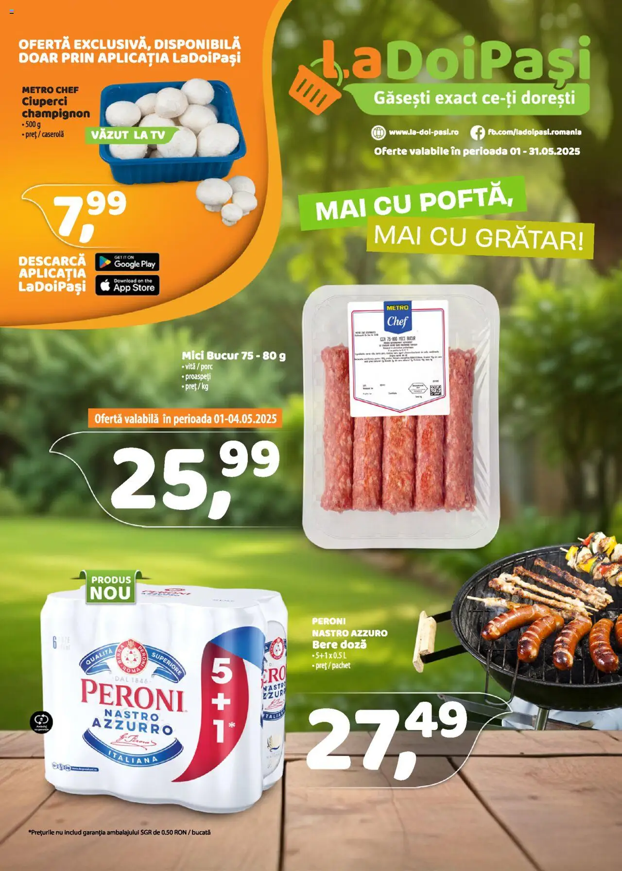 Catalog La Doi Pași 1 - 31 Mai 2025 | Pagina 1