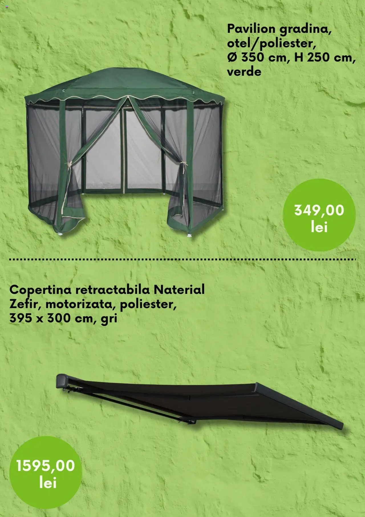 Catalog Leroy Merlin 2 Mai - 7 Iulie 2025 | Pagina 4 | Produse: Copertină, Pavilion