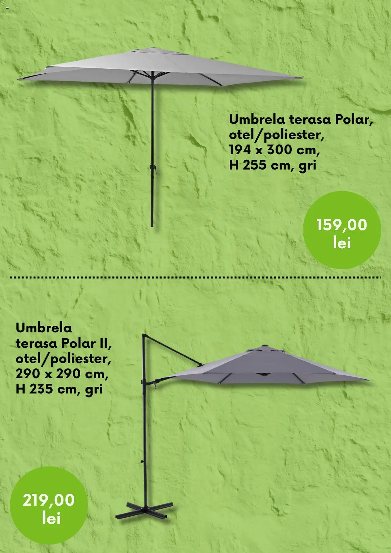 Catalog Leroy Merlin 2 Mai - 7 Iulie 2025 | Pagina 5 | Produse: Umbrelă