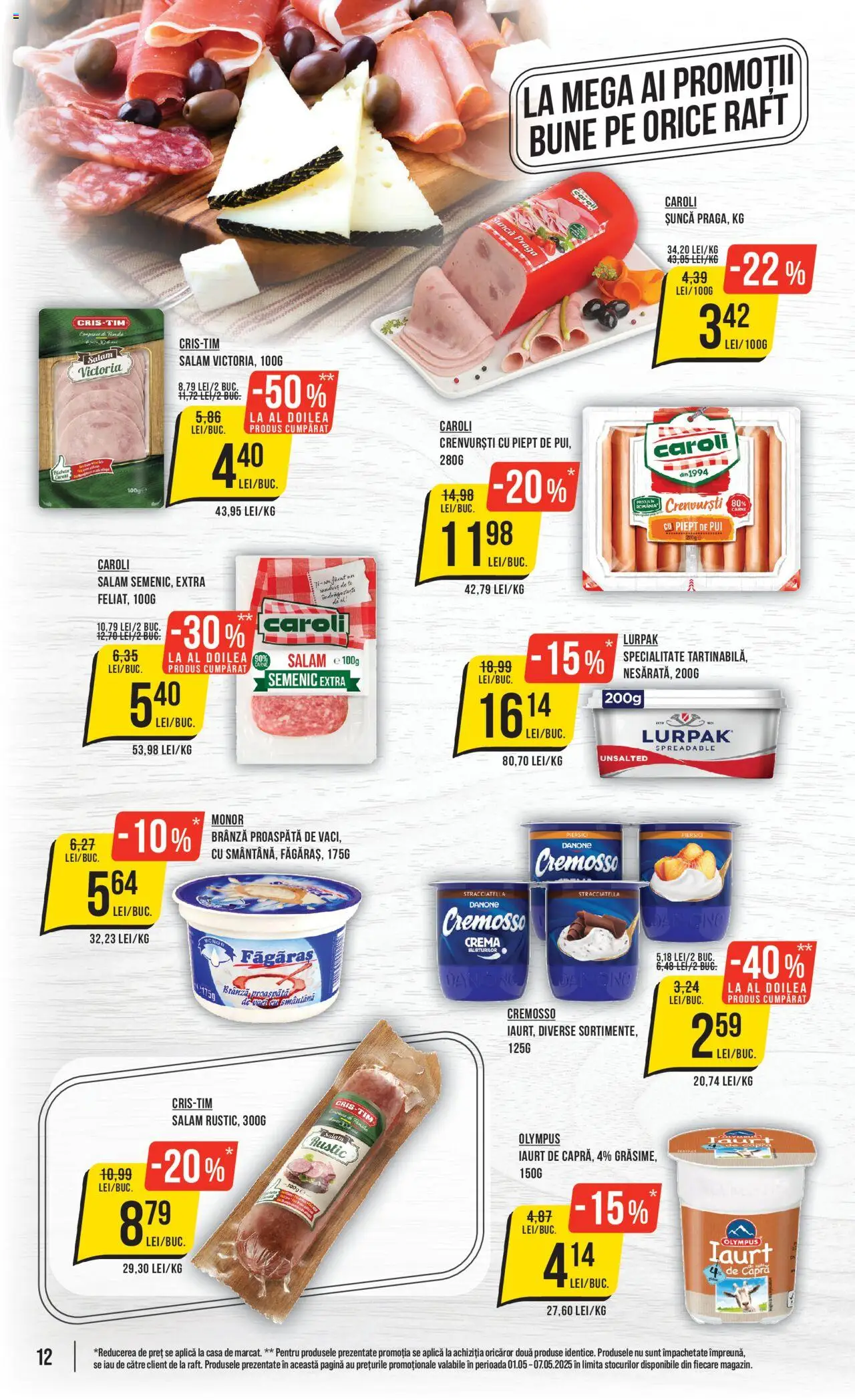 Catalog Mega Image 1 - 7 Mai 2025 | Pagina 12