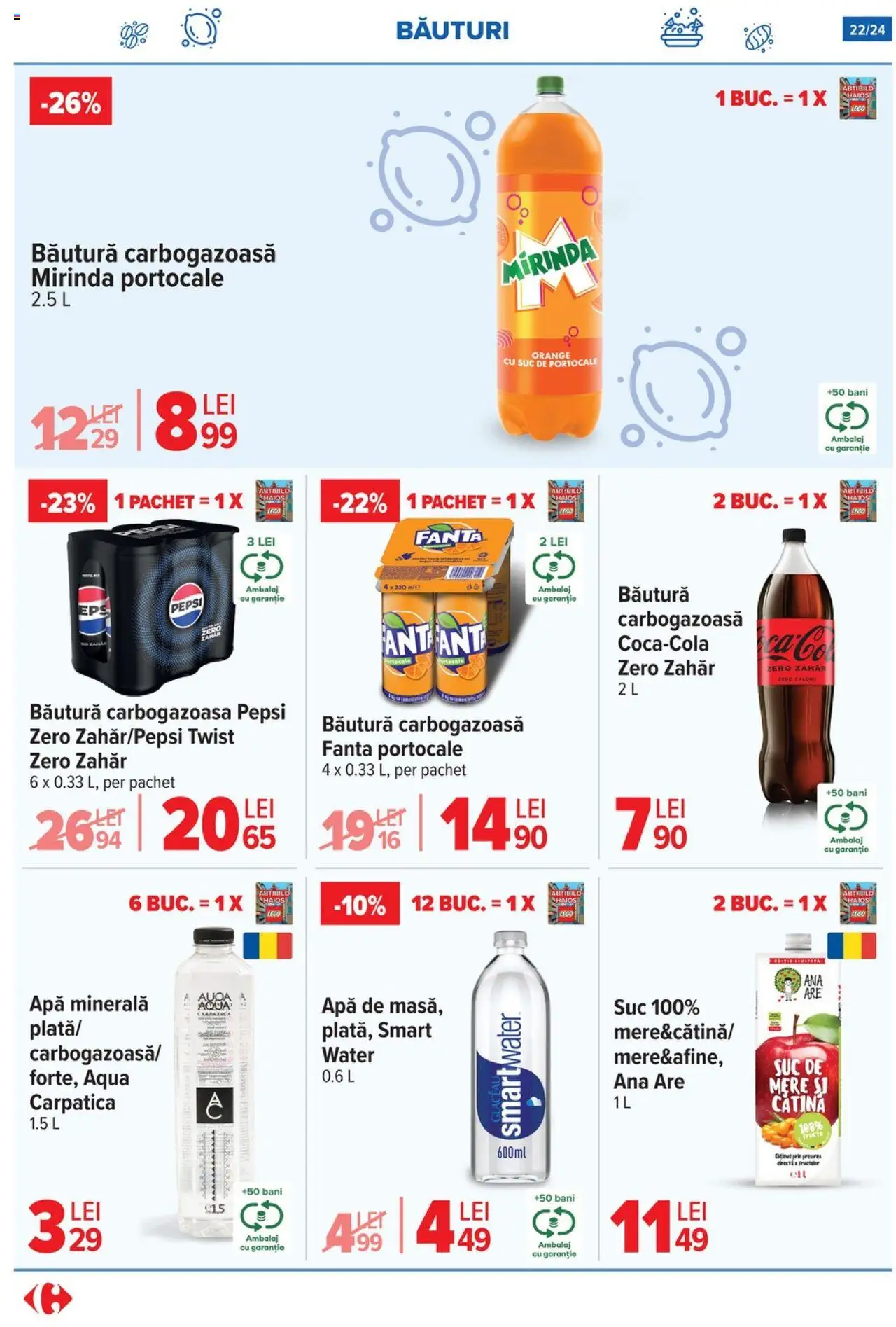 Catalog Carrefour 7 - 20 Mai 2025 | Pagina 22 | Produse: Yazı tahtası kalemi, Apă, Fructe, Zahăr