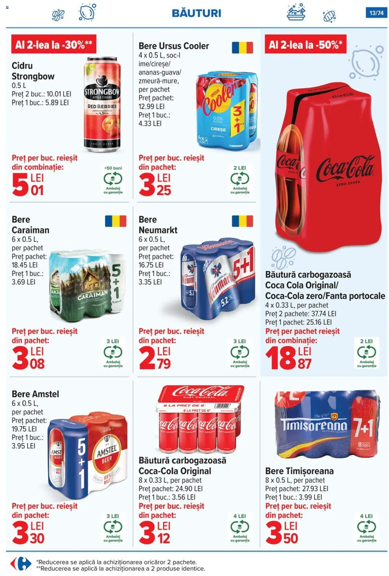 Catalog Carrefour 7 - 20 Mai 2025 | Pagina 13 | Produse: Amerikan servis, Bere, Portocale, Cireșe