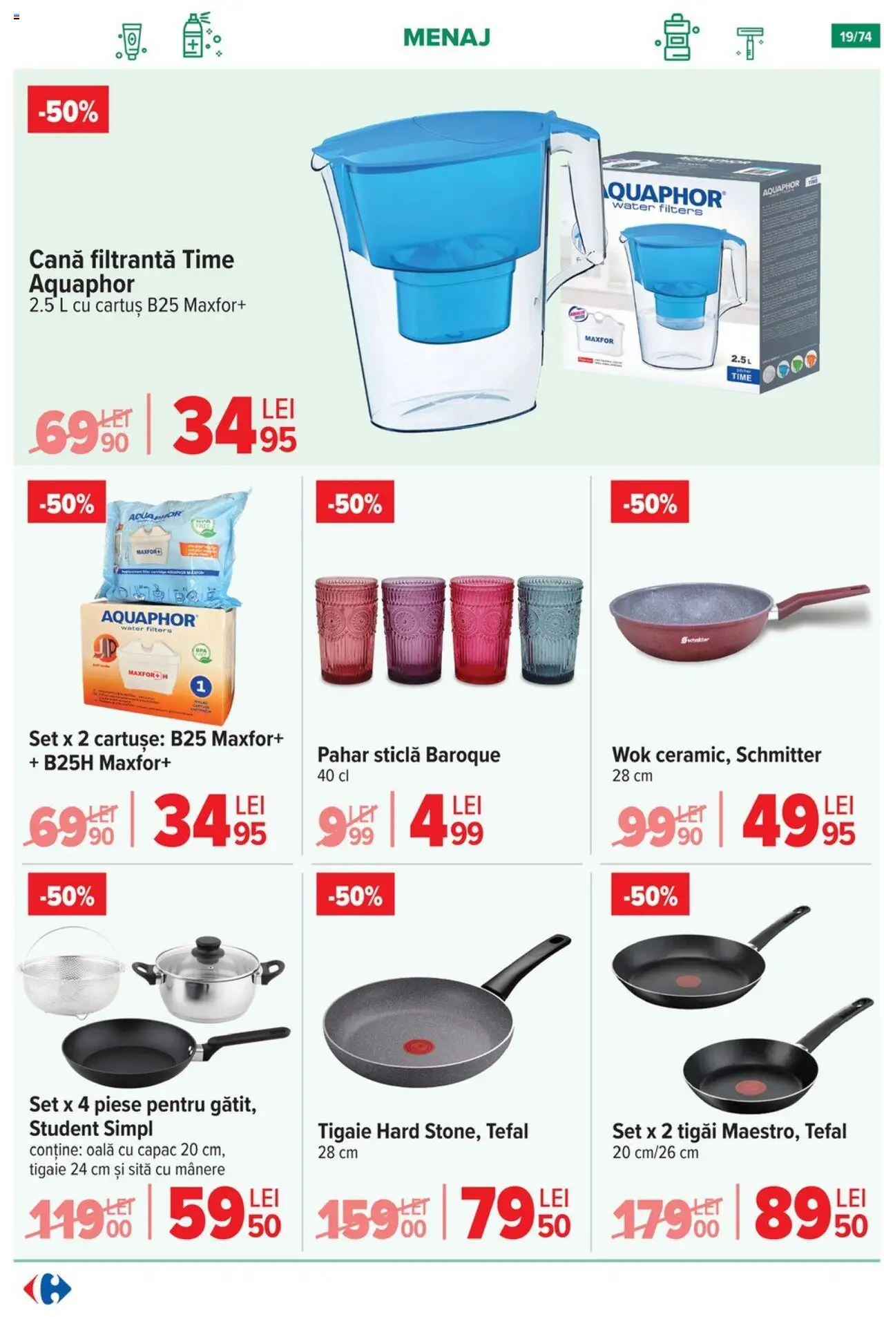 Catalog Carrefour 7 - 20 Mai 2025 | Pagina 19 | Produse: Tigaie, Oală, Sită
