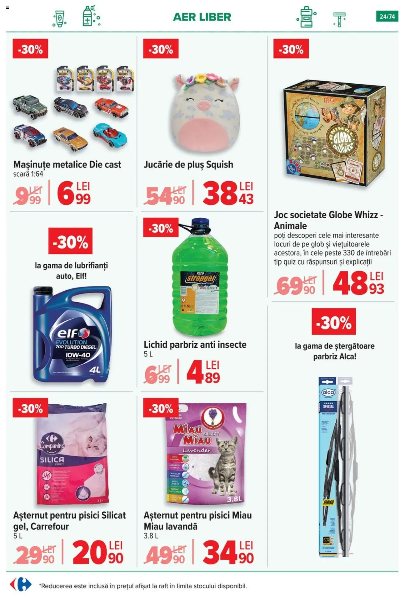 Catalog Carrefour 7 - 20 Mai 2025 | Pagina 24 | Produse: Joc, Scară, Raft, Pește