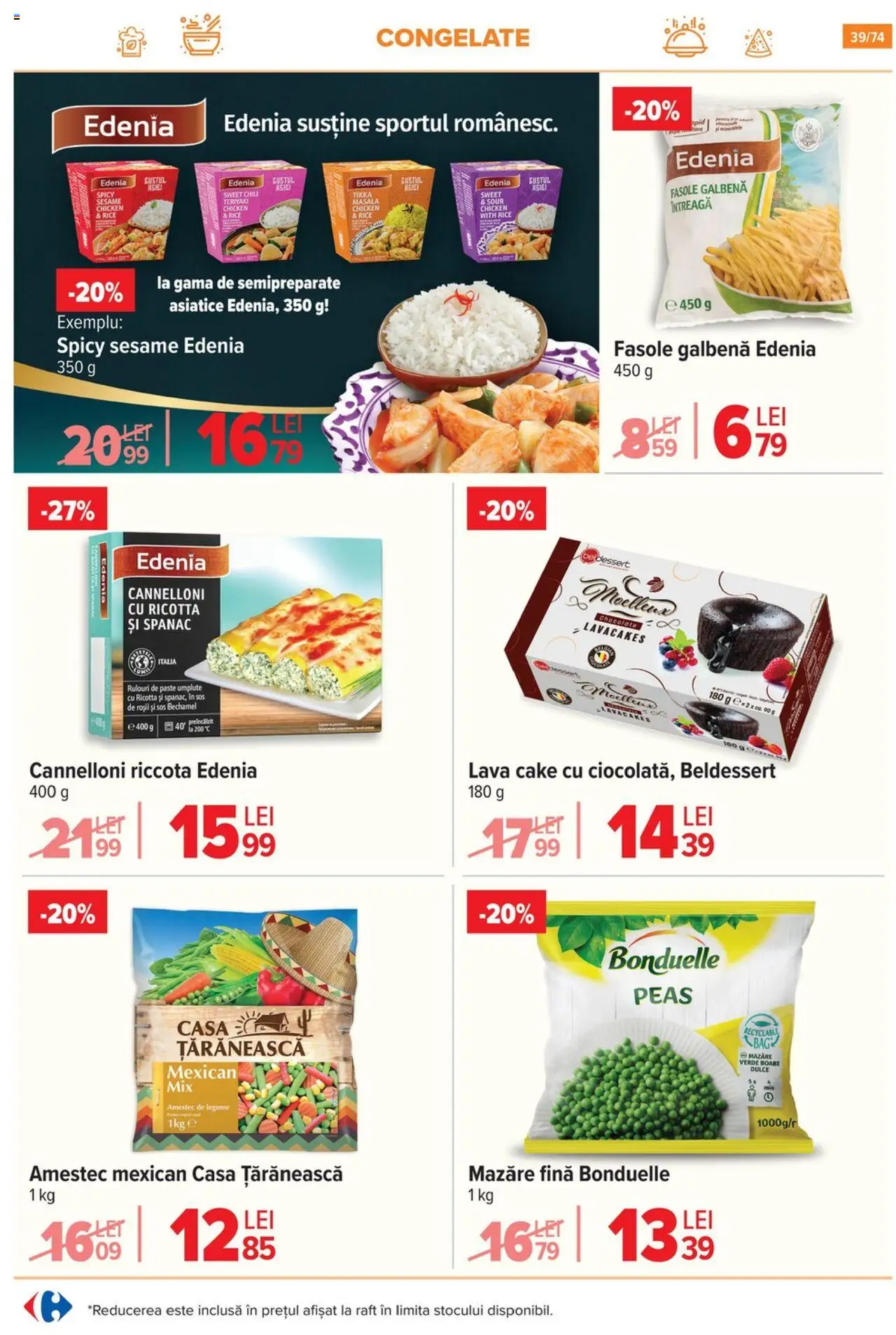 Catalog Carrefour 7 - 20 Mai 2025 | Pagina 39 | Produse: Mazăre, Raft, Legume, Sos