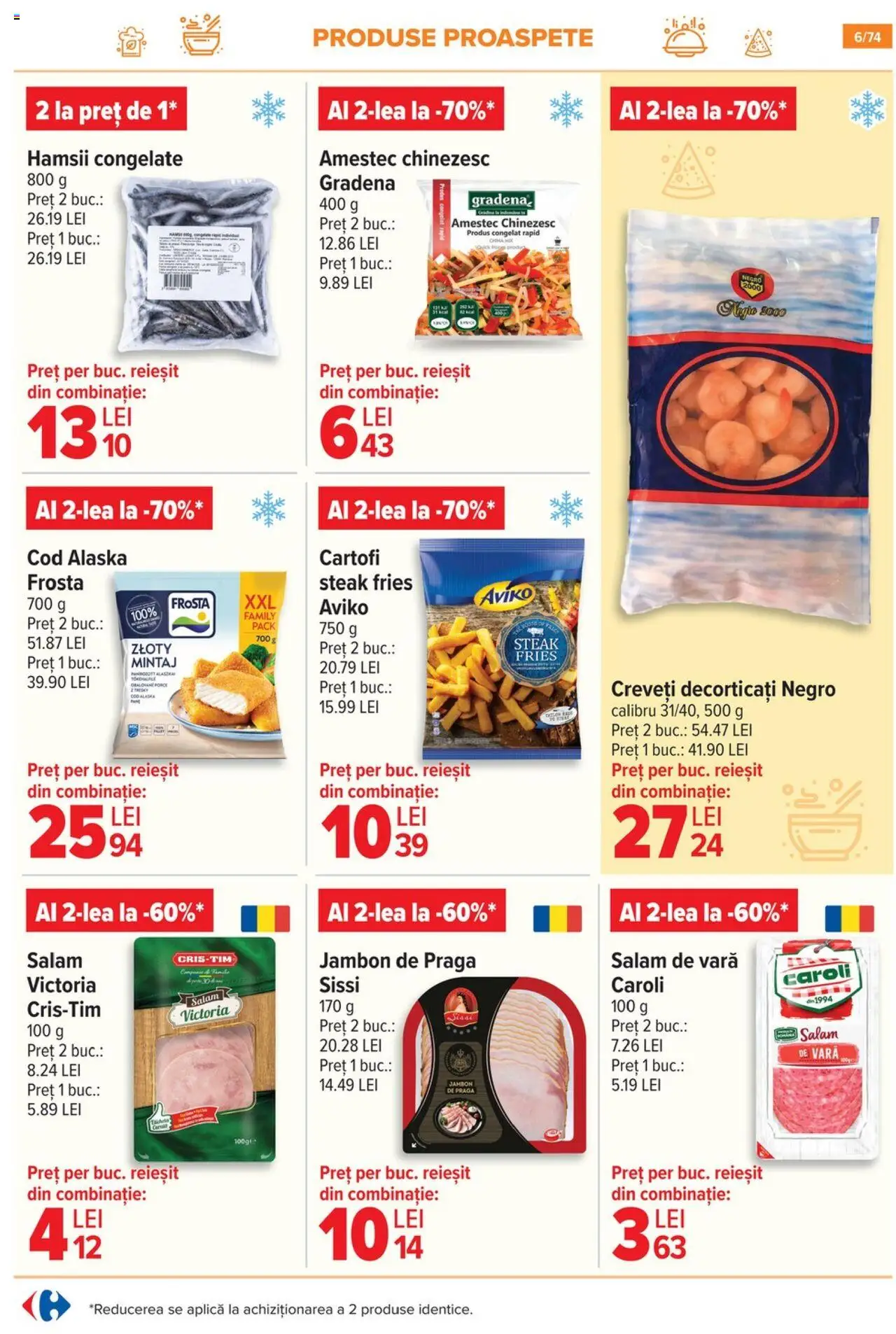 Catalog Carrefour 7 - 20 Mai 2025 | Pagina 6 | Produse: Salam, Cartofi
