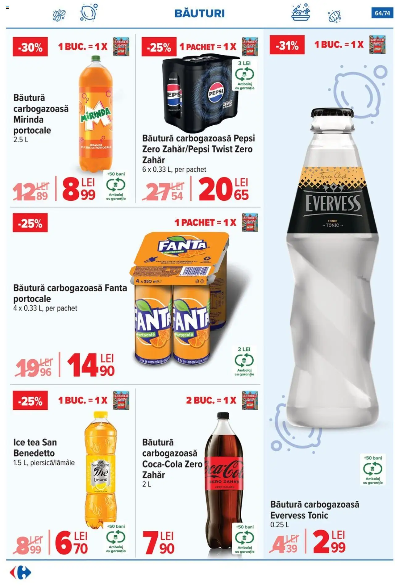 Catalog Carrefour 7 - 20 Mai 2025 | Pagina 64 | Produse: Suc, Portocale, Ice tea, Zahăr