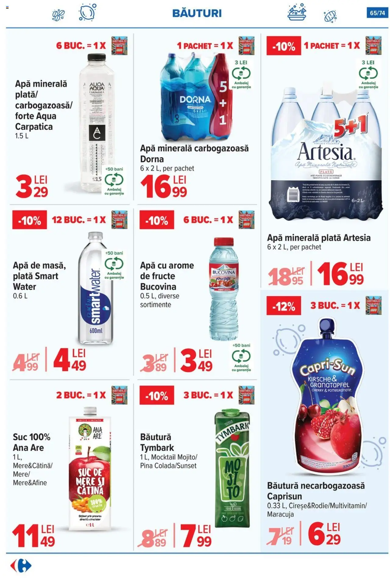 Catalog Carrefour 7 - 20 Mai 2025 | Pagina 65 | Produse: Yazı tahtası kalemi, Suc, Mere, Fructe