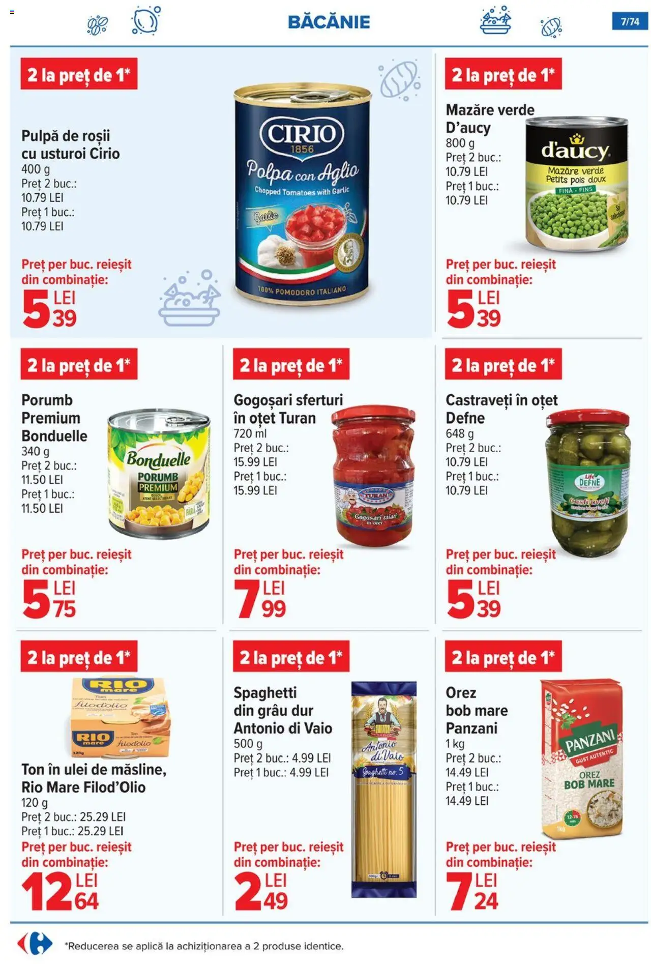 Catalog Carrefour 7 - 20 Mai 2025 | Pagina 7 | Produse: Oțet, Orez, Porumb, Usturoi