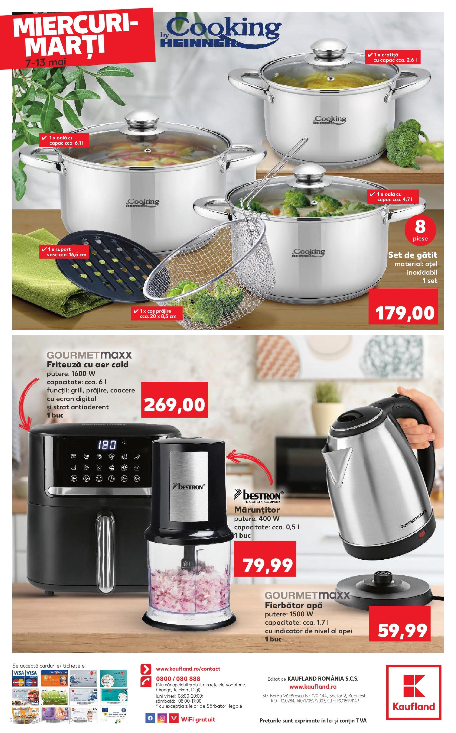 Catalog Kaufland 7 - 13 Mai 2025 | Pagina 22 | Produse: Ginseng, Friteuză, Coș, Apă