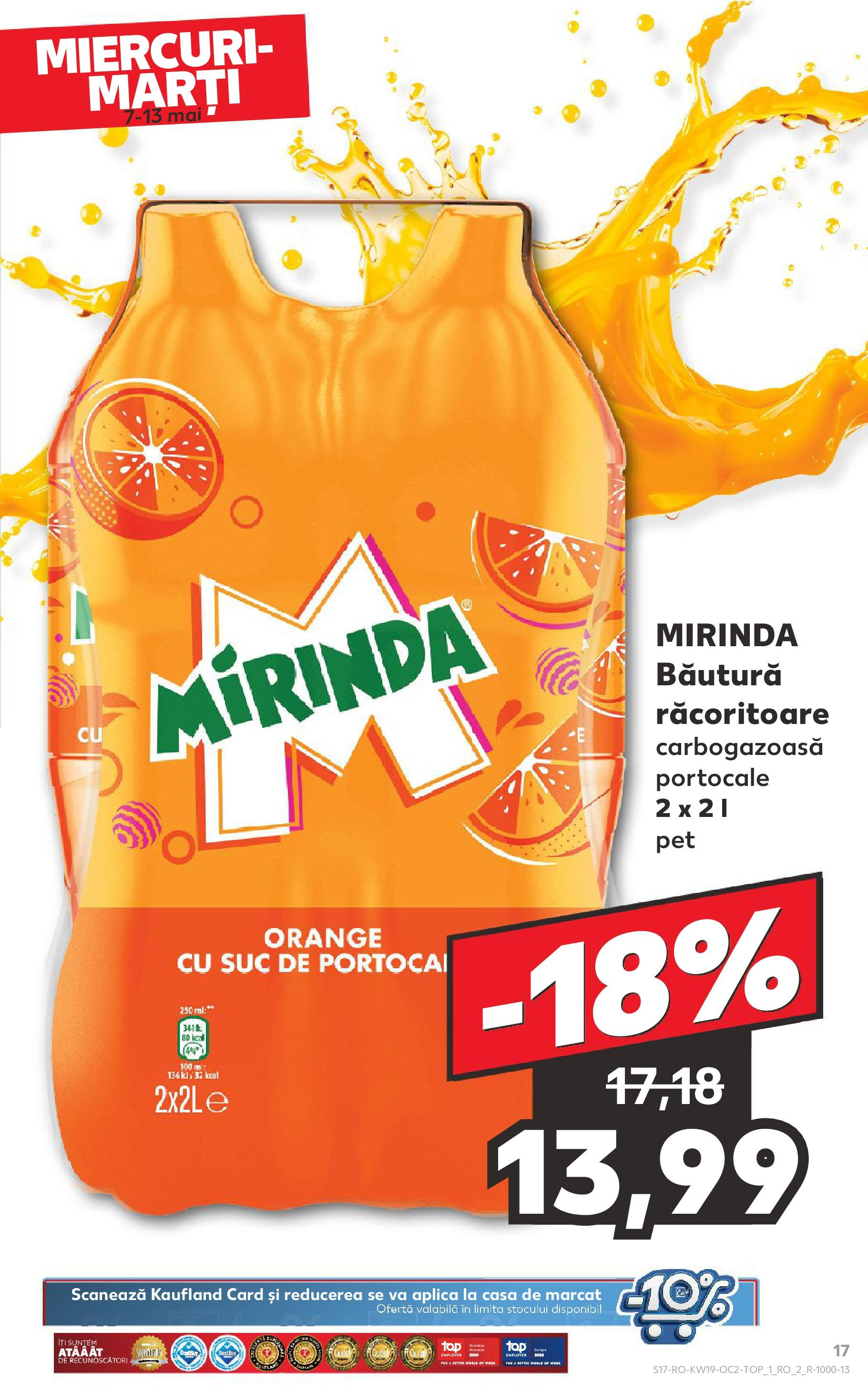 Catalog Kaufland 7 - 13 Mai 2025 | Pagina 17 | Produse: Suc, Portocale