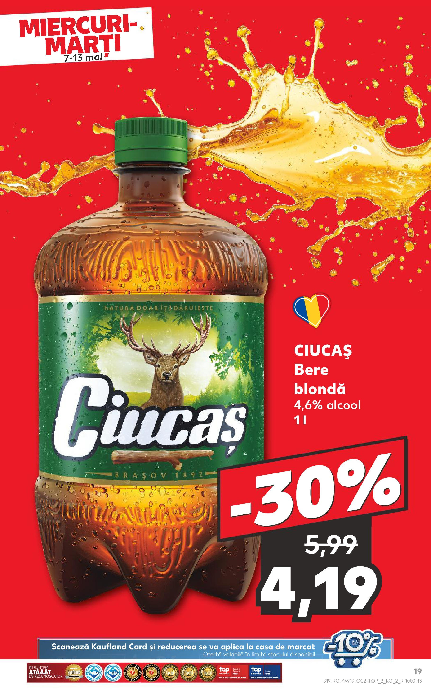 Catalog Kaufland 7 - 13 Mai 2025 | Pagina 19 | Produse: Bere
