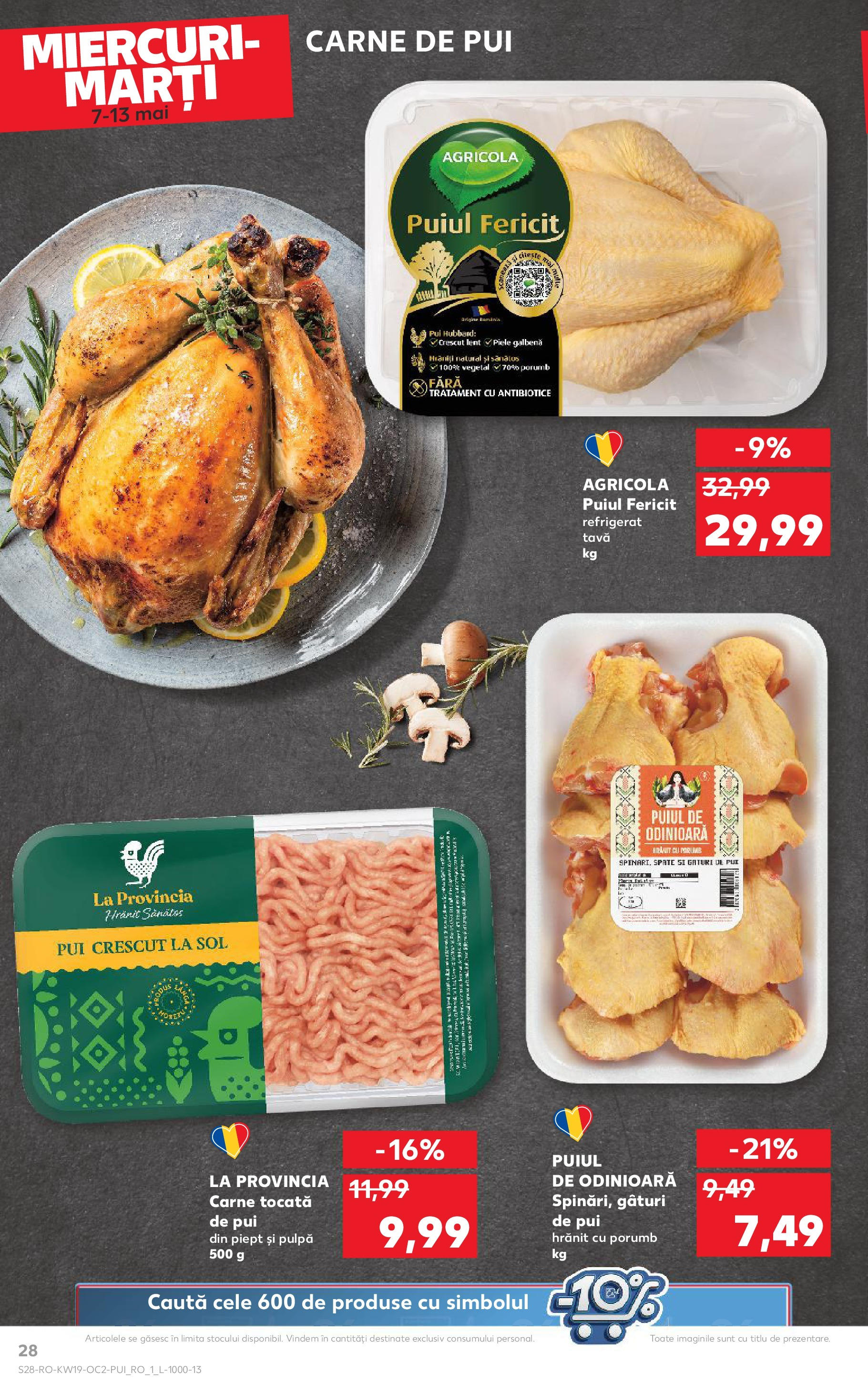 Catalog Kaufland 7 - 13 Mai 2025 | Pagina 28 | Produse: Hacıyatmaz Kedi Oyuncağı, Carne De Pui, Carne tocată, Porumb
