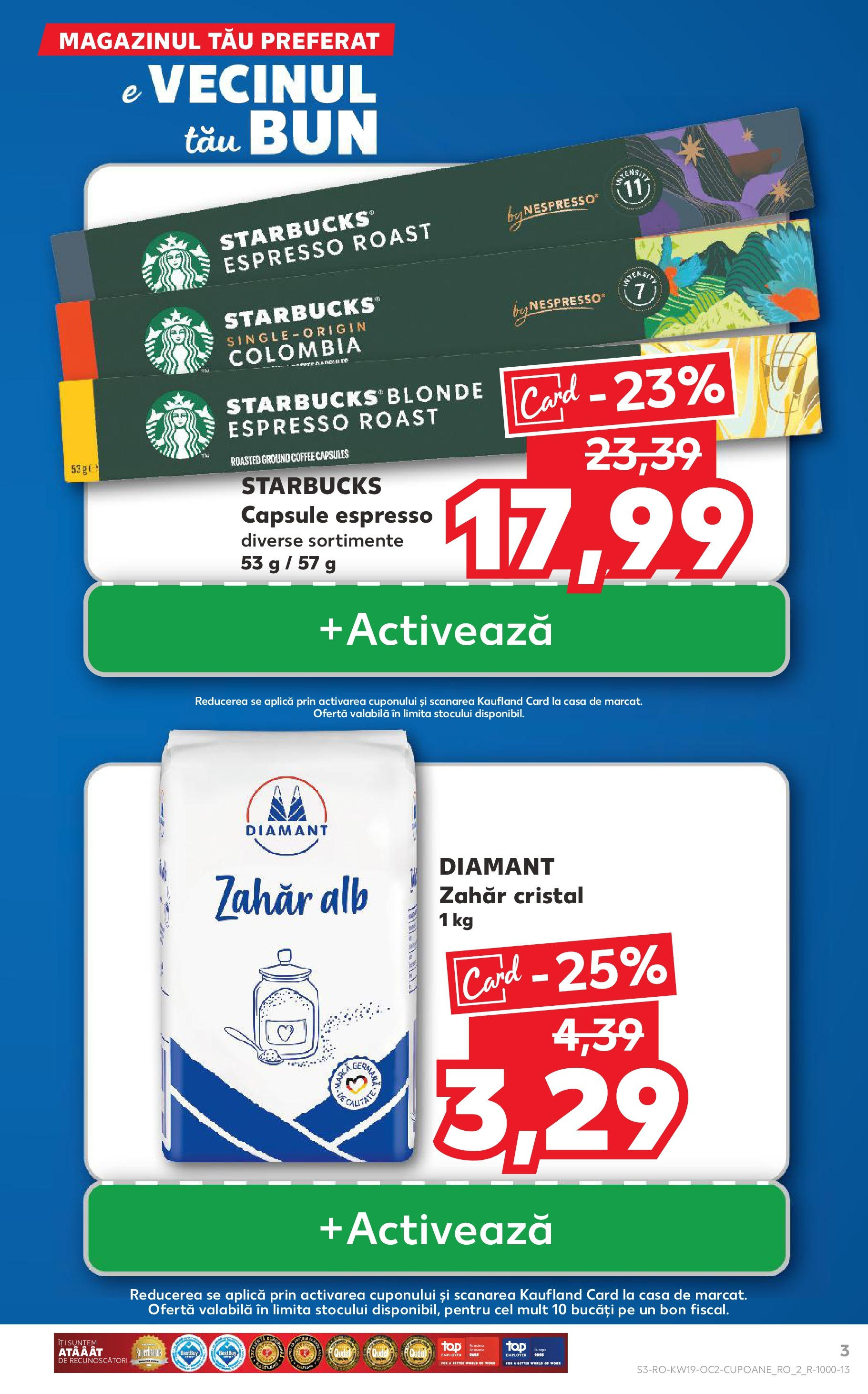 Catalog Kaufland 7 - 13 Mai 2025 | Pagina 3 | Produse: Zahăr