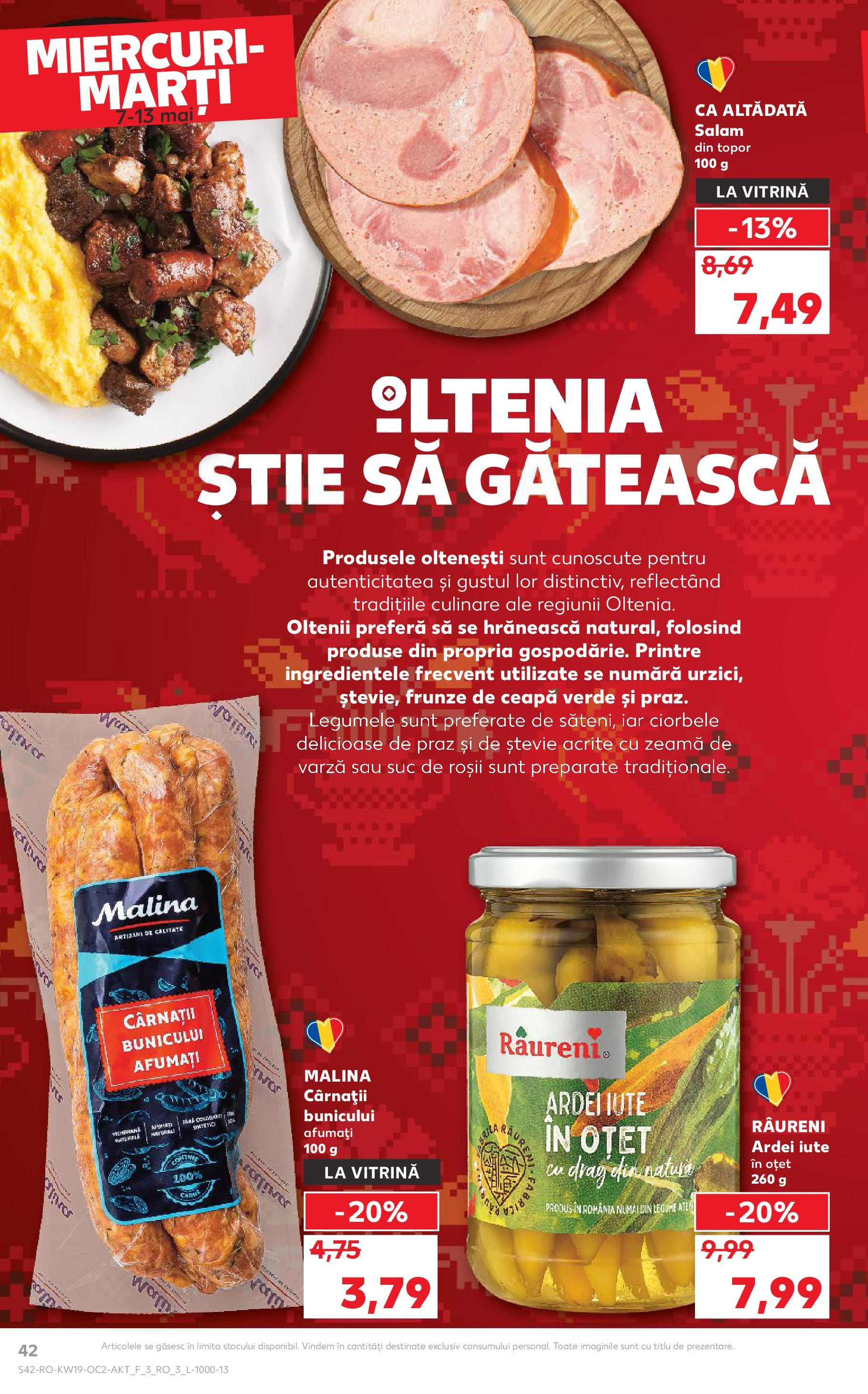 Catalog Kaufland 7 - 13 Mai 2025 | Pagina 42 | Produse: Varză, Ardei iute, Oțet, Roșii