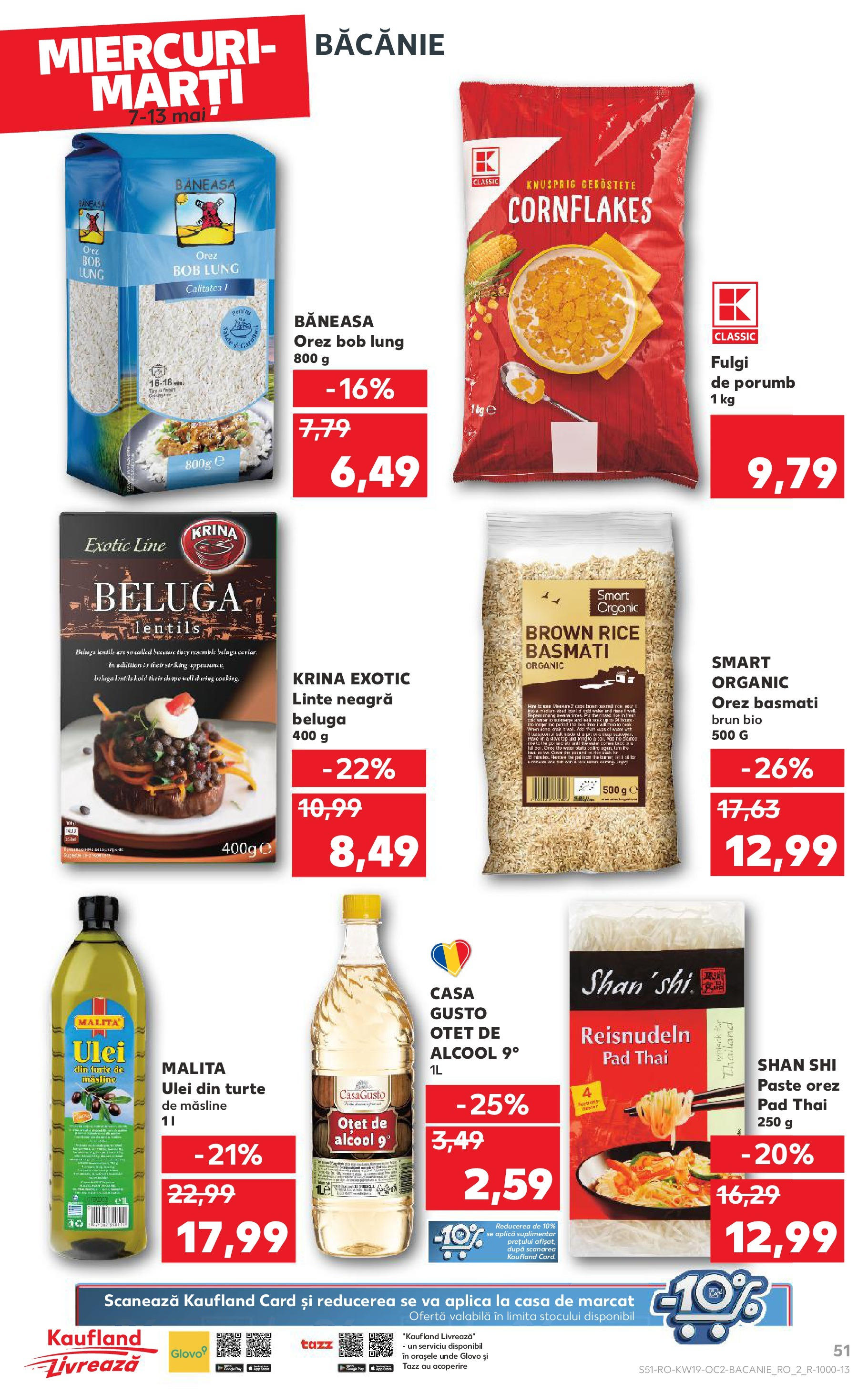 Catalog Kaufland 7 - 13 Mai 2025 | Pagina 51 | Produse: Şerit ödül, Oțet, Fulgi, Porumb