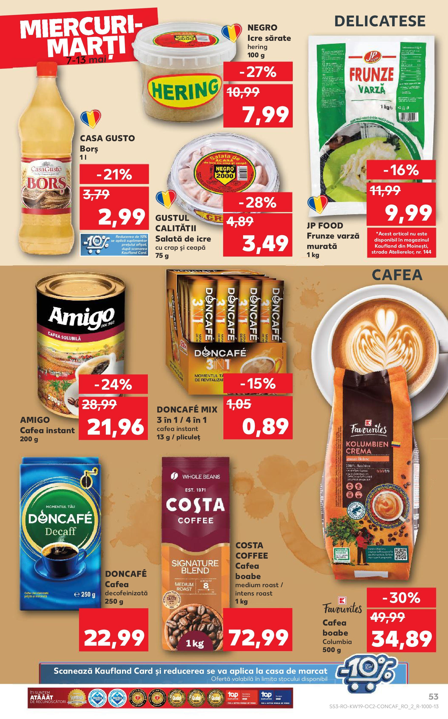 Catalog Kaufland 7 - 13 Mai 2025 | Pagina 53 | Produse: Varză, Cremă, Bere, Salată