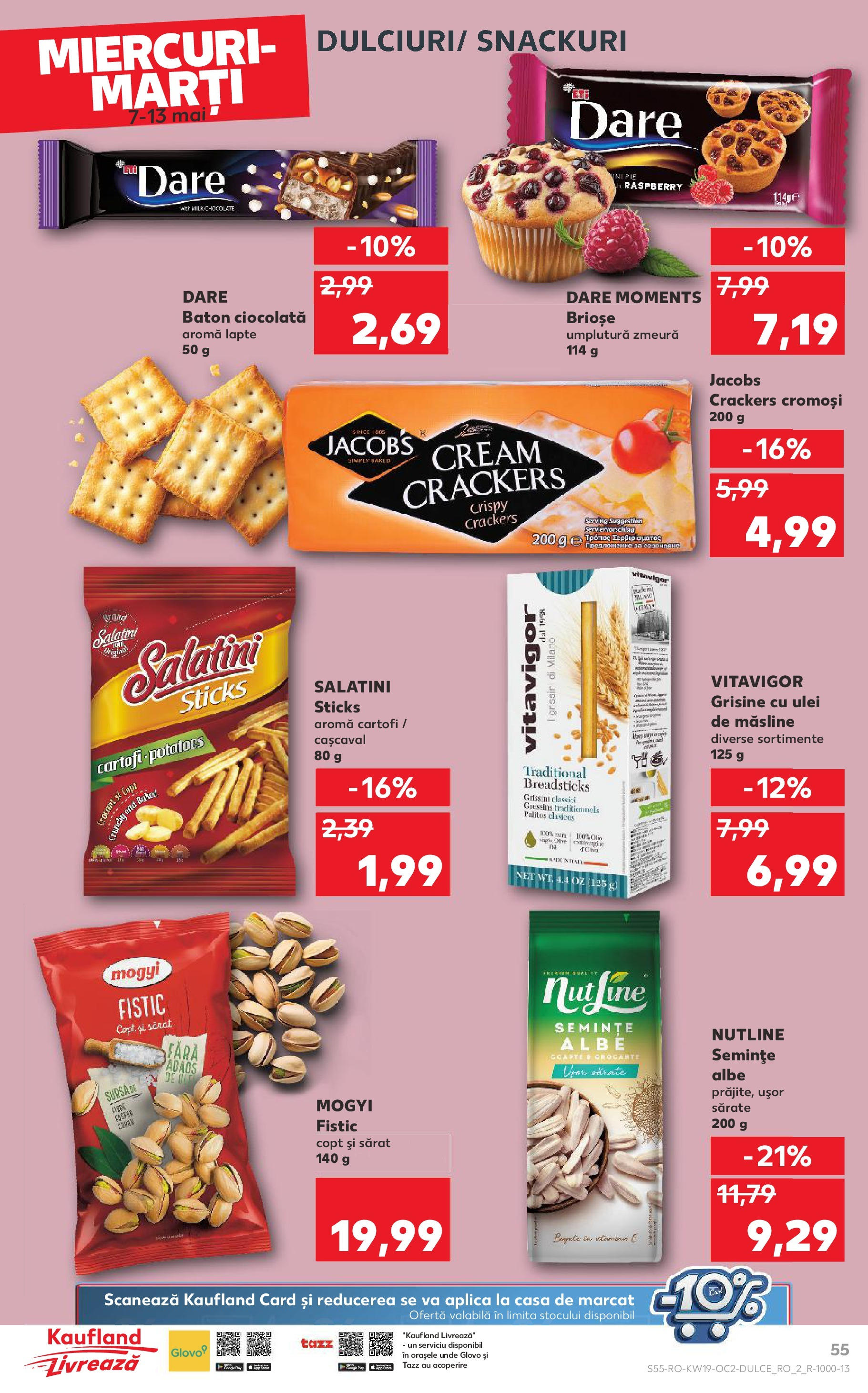 Catalog Kaufland 7 - 13 Mai 2025 | Pagina 55 | Produse: Zmeură, Măsline, Lapte, Ciocolată