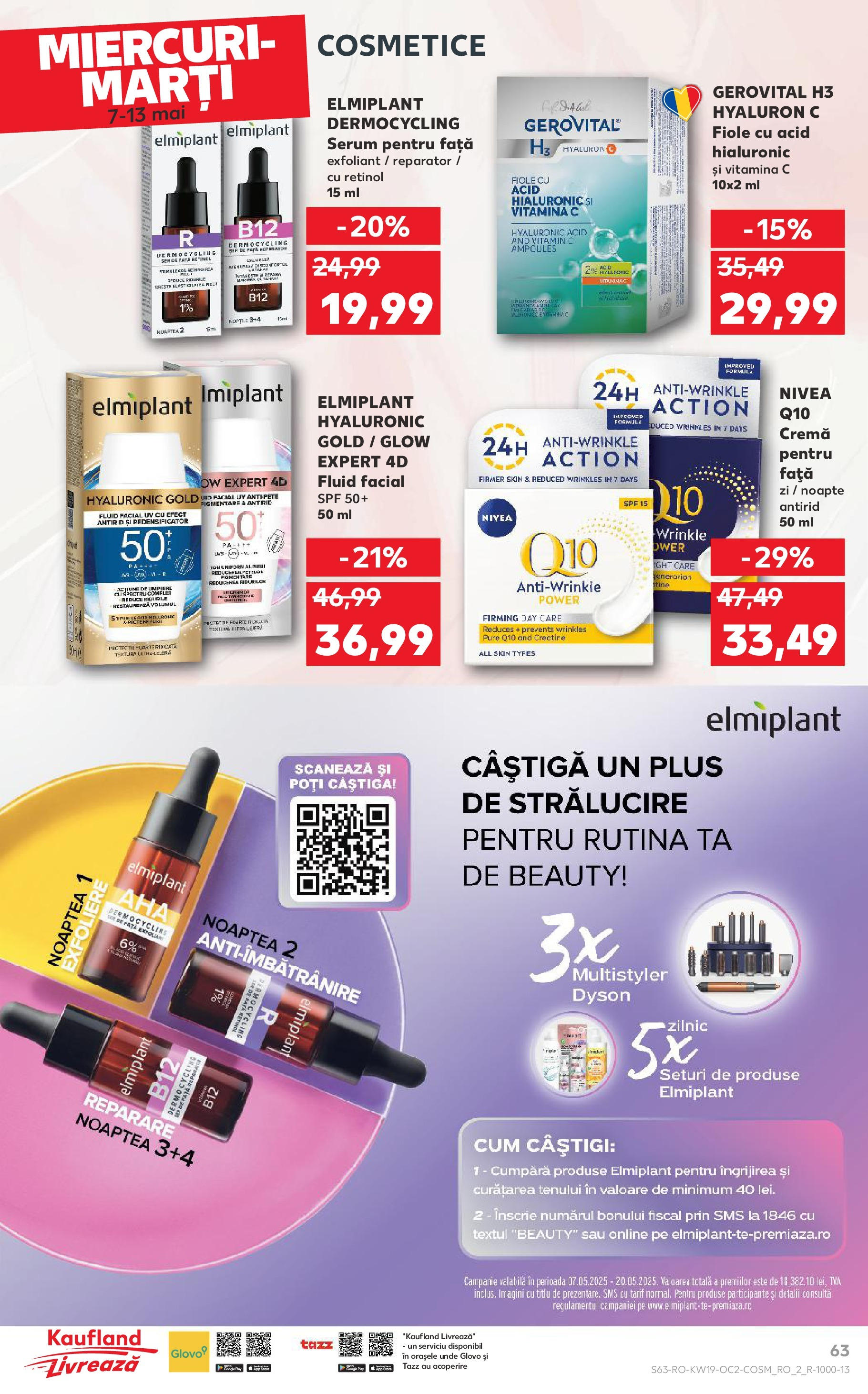 Catalog Kaufland 7 - 13 Mai 2025 | Pagina 63 | Produse: Exfoliant, Serum, Cremă