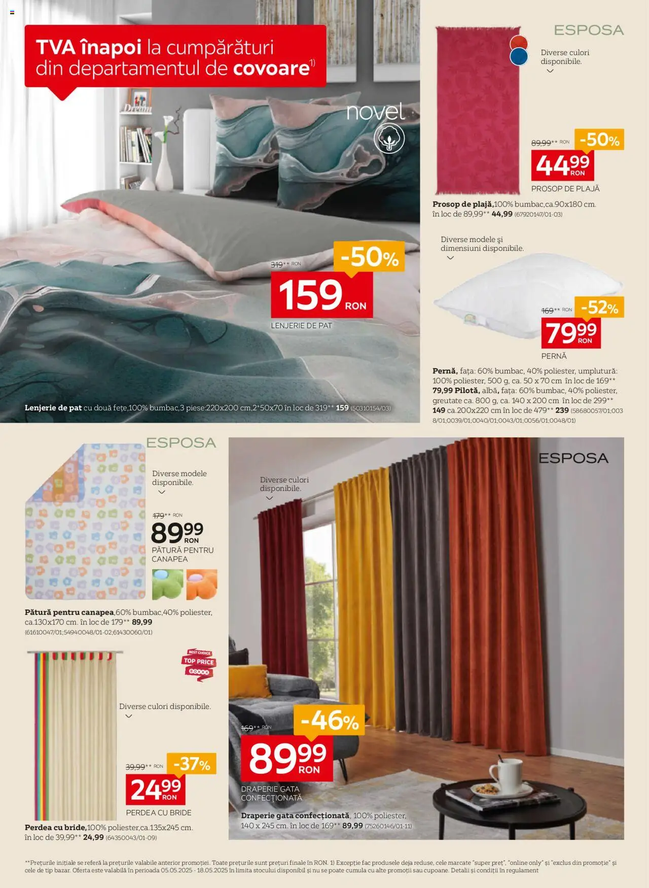 Catalog XXXLutz 5 Mai - 1 Iunie 2025 | Pagina 12 | Produse: Top, Pat, Pernă, Perdea