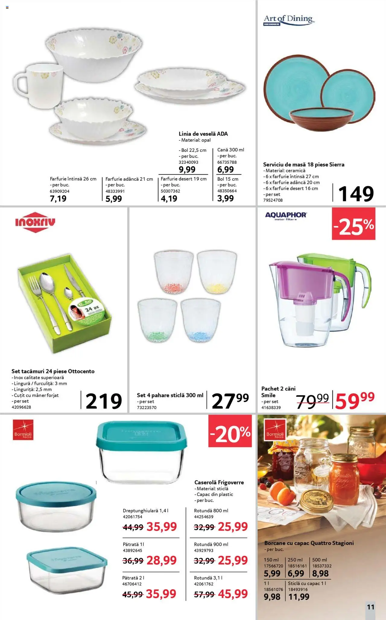 Catalog Selgros 2 - 15 Mai 2025 | Pagina 11 | Produse: Pahare, Mâner, Cuțit, Farfurie