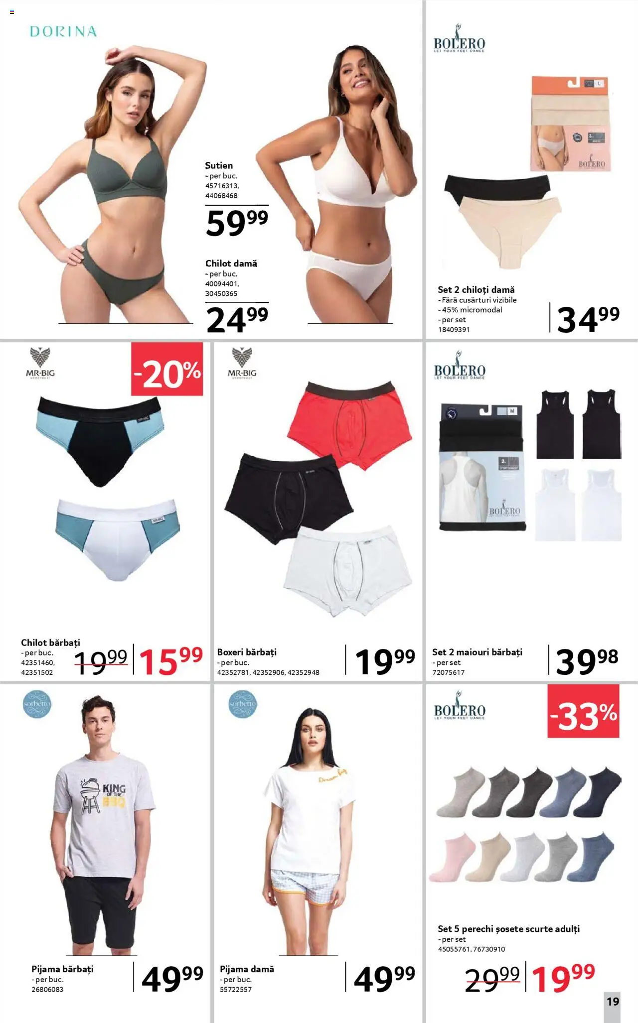Catalog Selgros 2 - 15 Mai 2025 | Pagina 19 | Produse: Chiloți, Sutien, Șosete, Boxeri