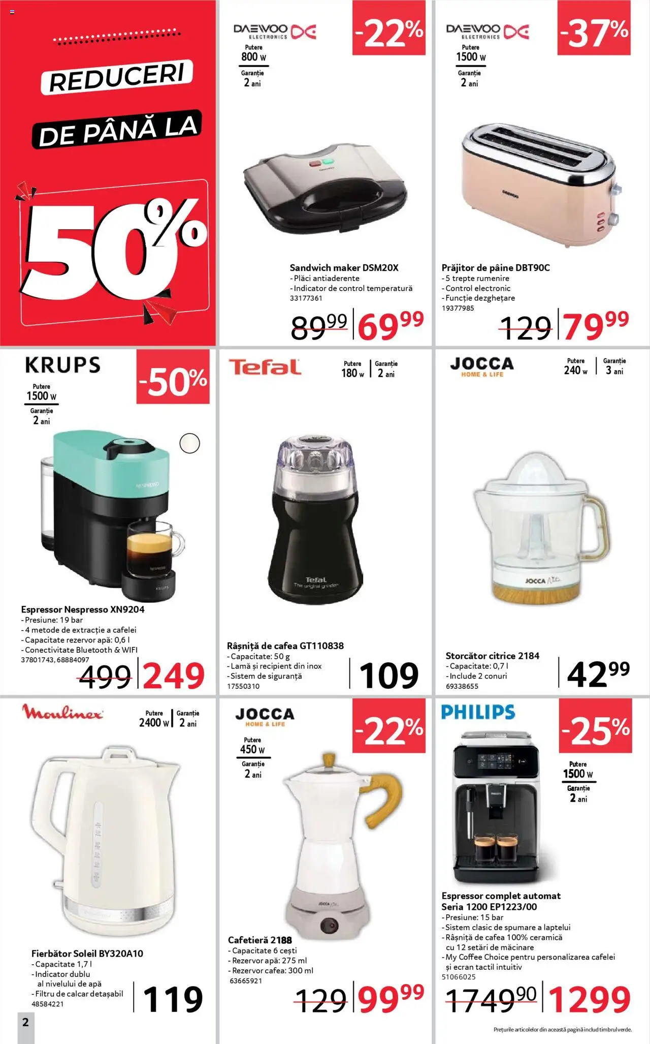 Catalog Selgros 2 - 15 Mai 2025 | Pagina 2 | Produse: Cafetieră, Storcător, Pâine, Cafea