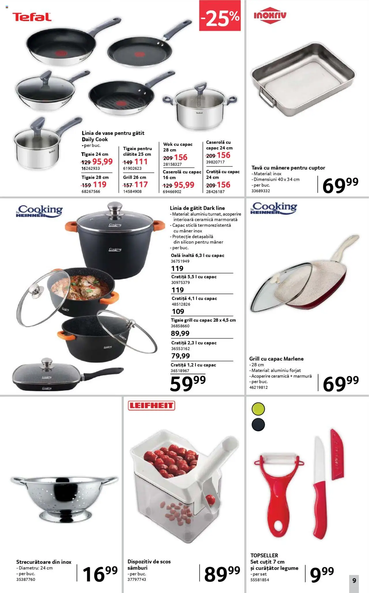 Catalog Selgros 2 - 15 Mai 2025 | Pagina 9 | Produse: Cuptor, Cratiță, Oală, Clătite