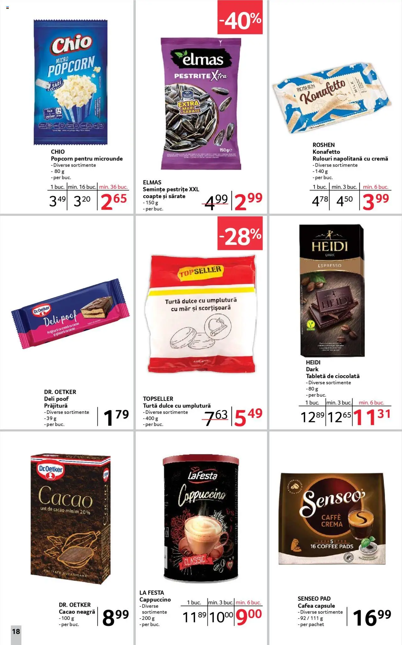 Catalog Selgros 2 - 15 Mai 2025 | Pagina 18 | Produse: Tabletă, Unt, Cacao, Turtă dulce