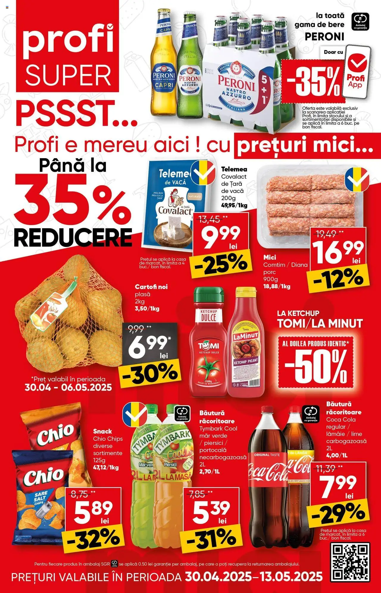 Catalog Profi 30 Aprilie - 13 Mai 2025 | Pagina 1 | Produse: Lime, Tırnak makası, Mici, Lămâie