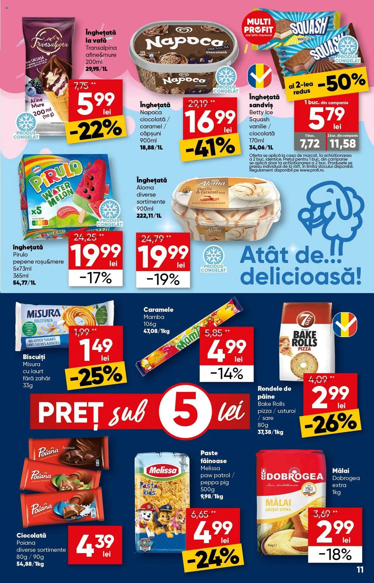 Catalog Profi 30 Aprilie - 13 Mai 2025 | Pagina 11 | Produse: Pâine, Mălai, Sirop, Zahăr