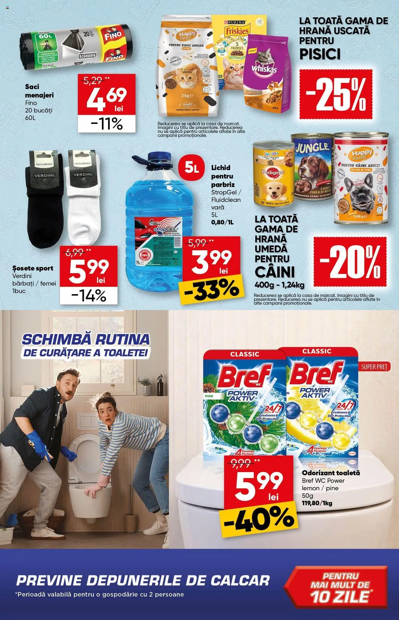 Catalog Profi 30 Aprilie - 13 Mai 2025 | Pagina 15 | Produse: Saci menajeri, Hacıyatmaz Kedi Oyuncağı, Toaletă, Șosete