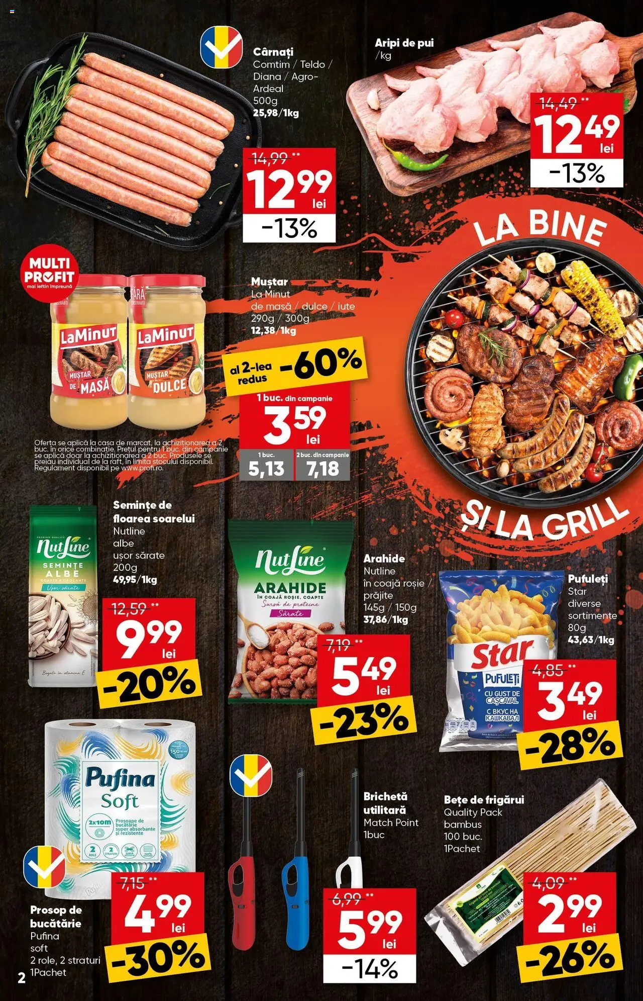 Catalog Profi 30 Aprilie - 13 Mai 2025 | Pagina 2 | Produse: Bucătărie, Hacıyatmaz Kedi Oyuncağı, Arahide, Semințe