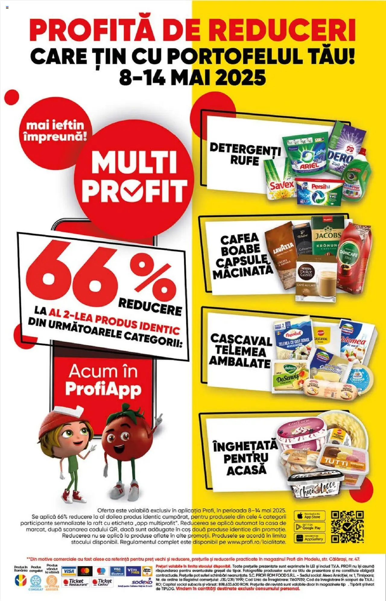 Catalog Profi 30 Aprilie - 13 Mai 2025 | Pagina 12 | Produse: Coș, Cașcaval, Cafea, Rom