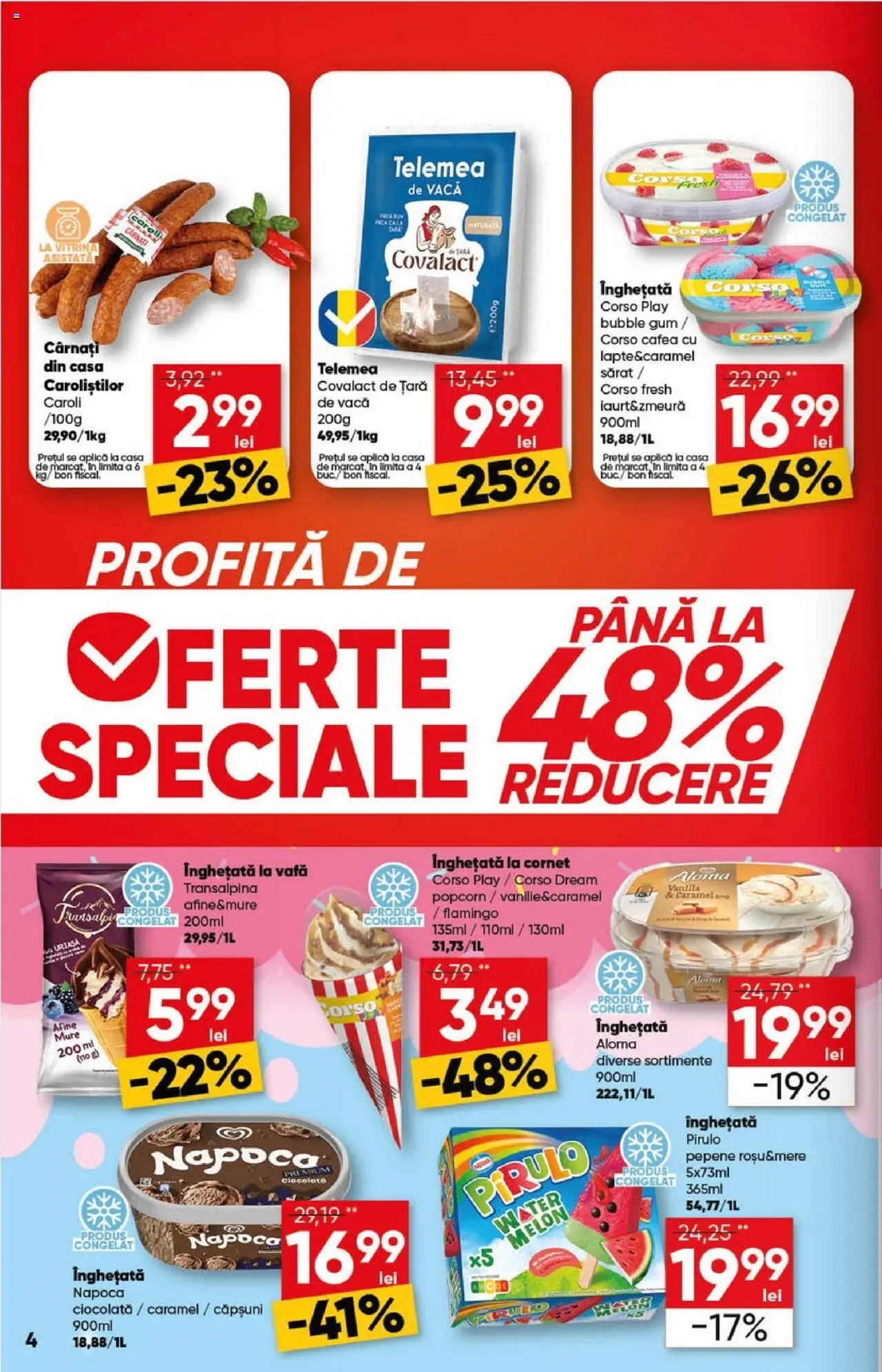 Catalog Profi 30 Aprilie - 13 Mai 2025 | Pagina 4 | Produse: Cafea, Ciocolată, Căpșuni, Înghețată