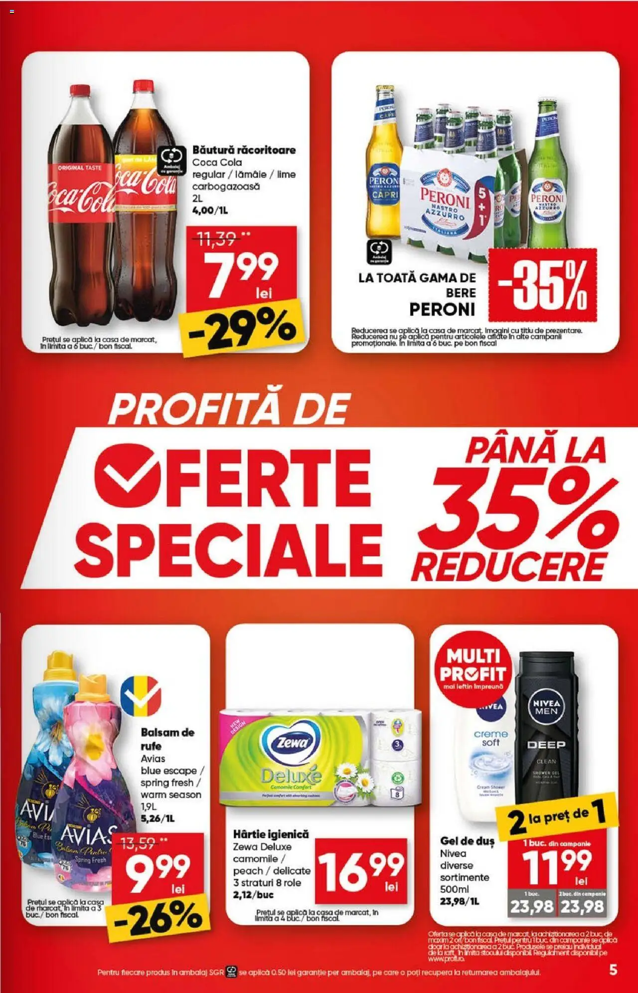 Catalog Profi 30 Aprilie - 13 Mai 2025 | Pagina 5 | Produse: Role, Duș, Balsam, Bere