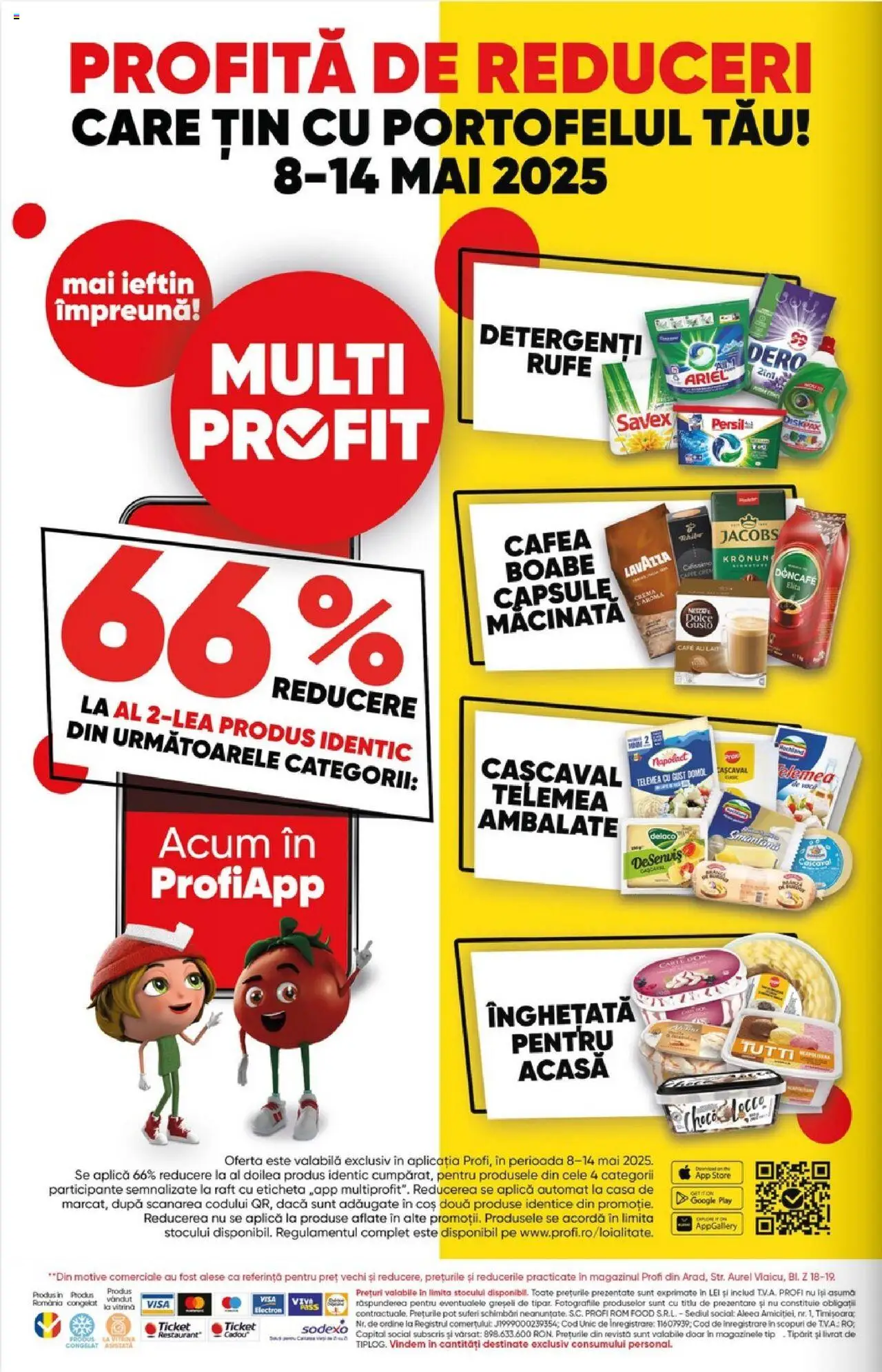 Catalog Profi 30 Aprilie - 13 Mai 2025 | Pagina 16 | Produse: Coș, Vitrină, Cașcaval, Köpek çiti