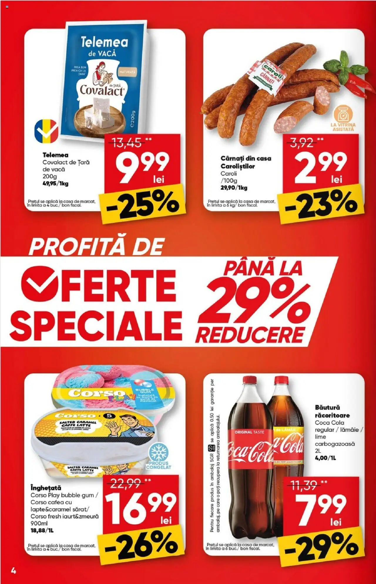 Catalog Profi 30 Aprilie - 13 Mai 2025 | Pagina 4 | Produse: Tırnak makası, Cafea, Înghețată, Cârnați