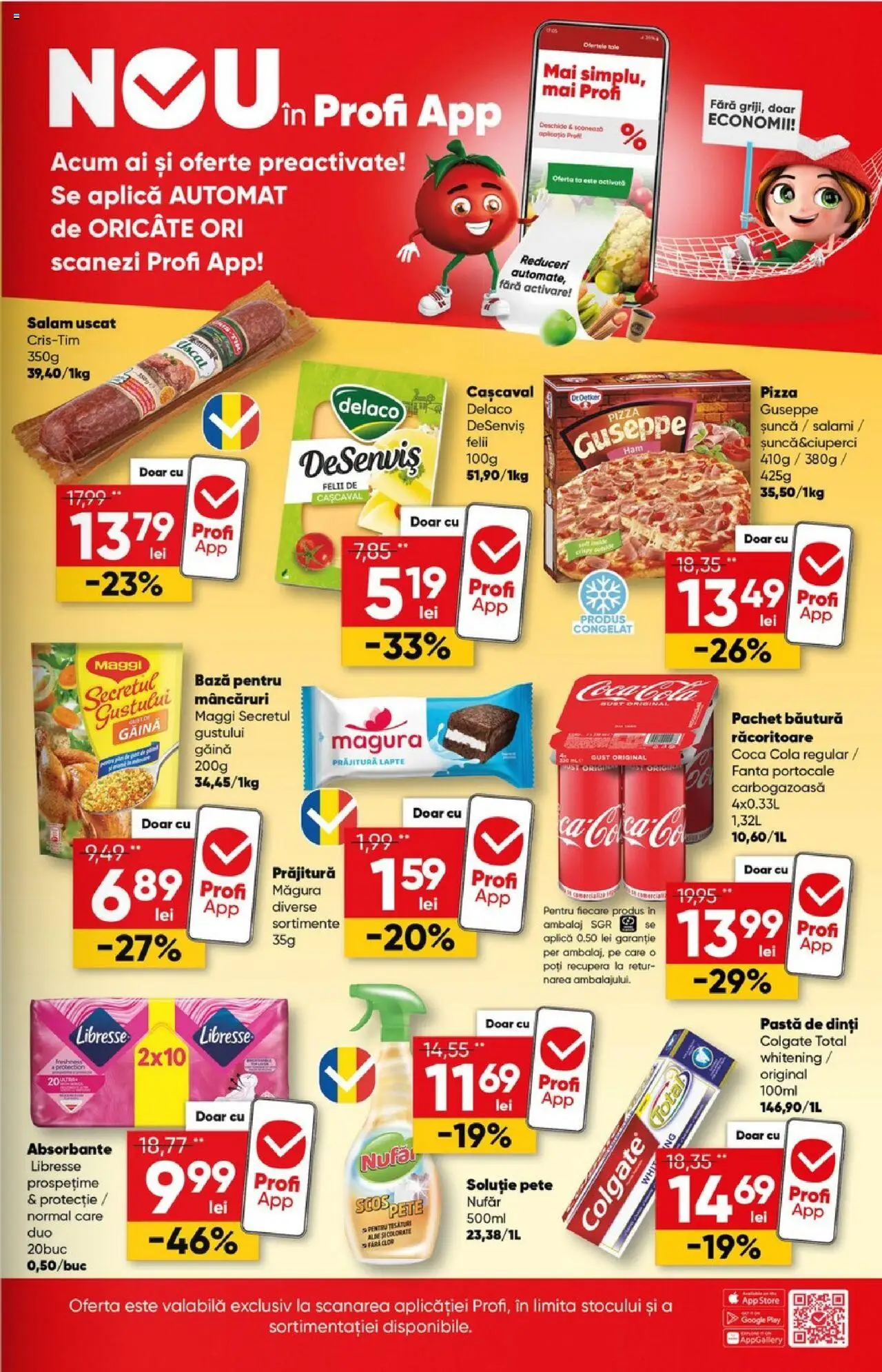 Catalog Profi 30 Aprilie - 13 Mai 2025 | Pagina 9 | Produse: Amerikan servis, Pizza, Portocale, Pastă de dinți