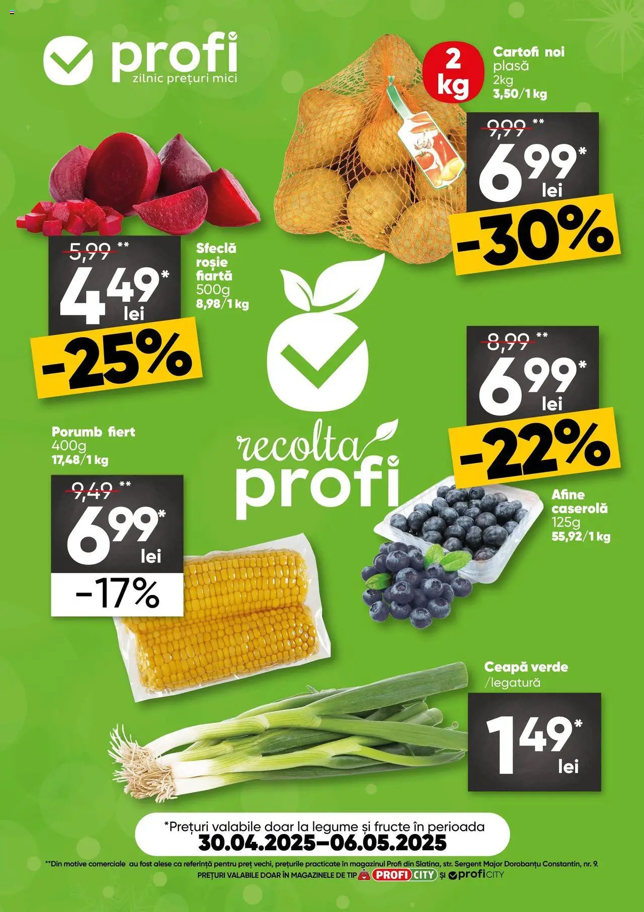 Catalog Profi 30 Aprilie - 6 Mai 2025 | Pagina 1 | Produse: Mici, Cartofi, Legume, Sfeclă