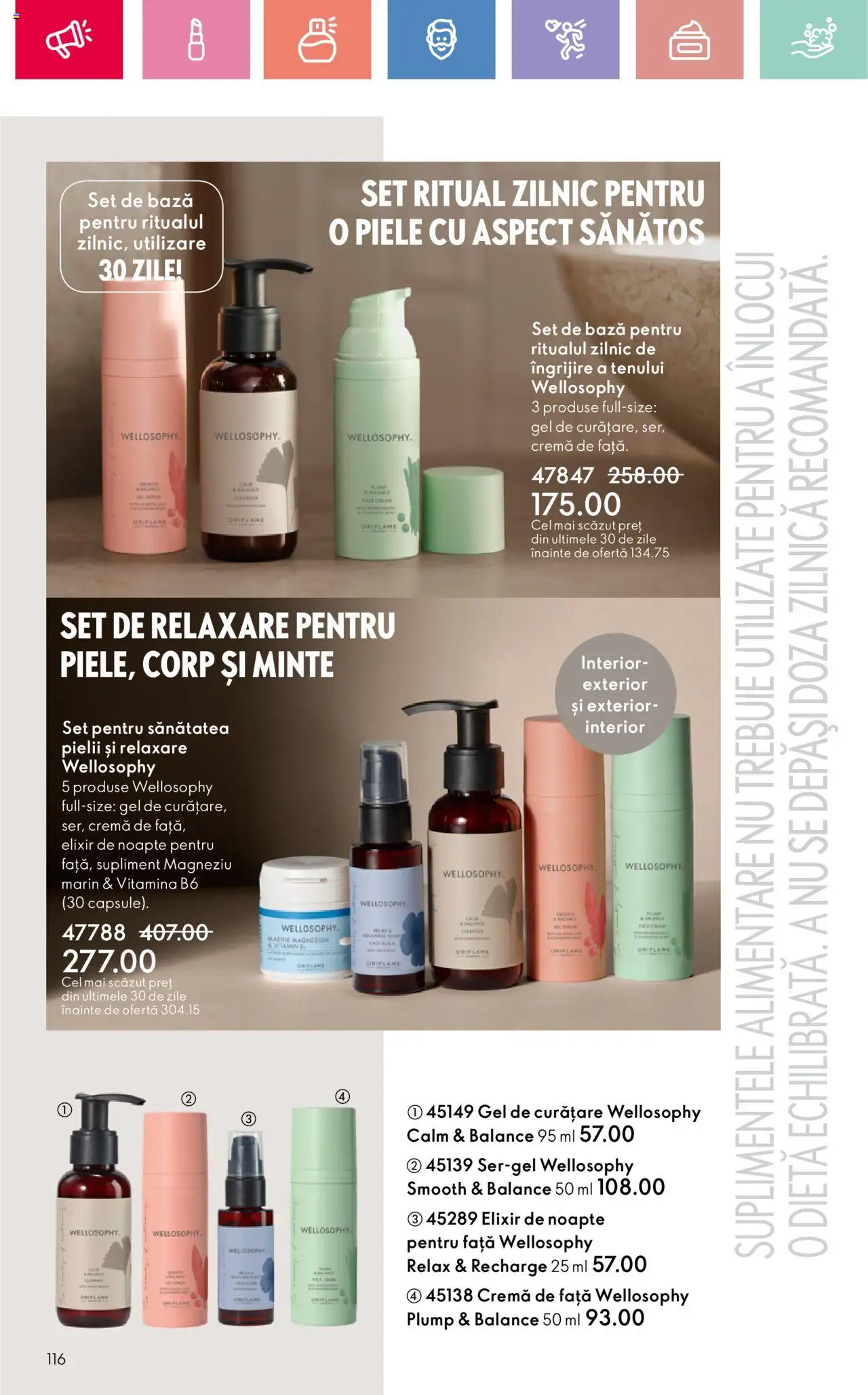 Catalog Oriflame 25 Mai - 14 Iunie 2025 | Pagina 116 | Produse: Elixir, Gel de curățare, Cremă
