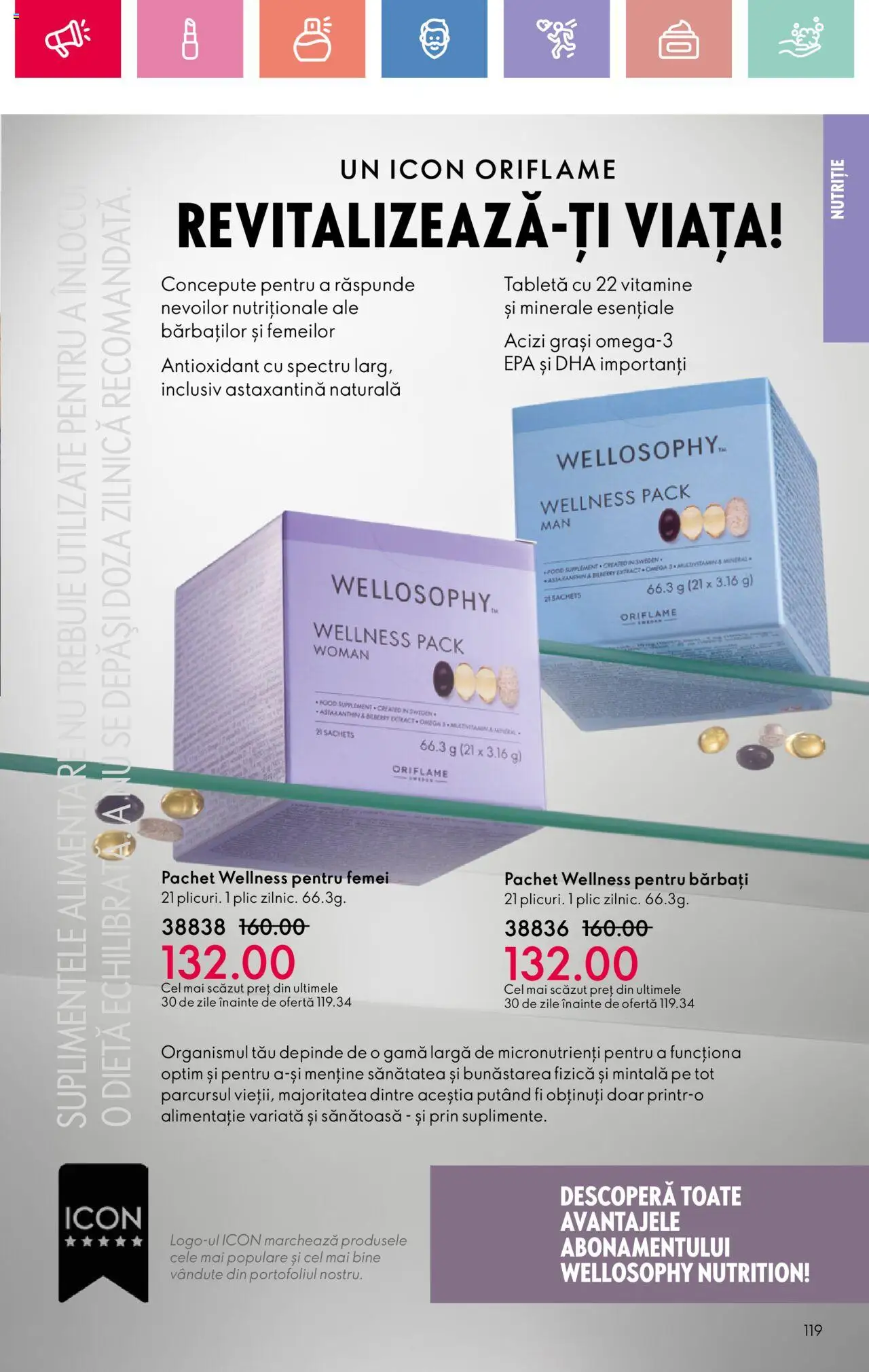 Catalog Oriflame 25 Mai - 14 Iunie 2025 | Pagina 119 | Produse: Tabletă, Chaussures de ski