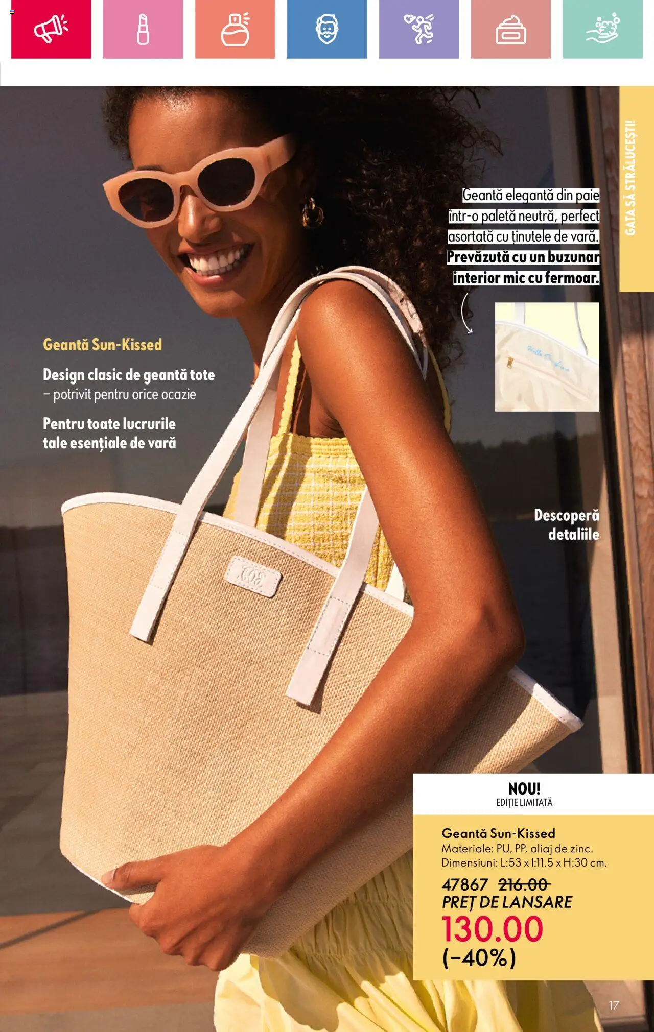 Catalog Oriflame 25 Mai - 14 Iunie 2025 | Pagina 17 | Produse: Geantă