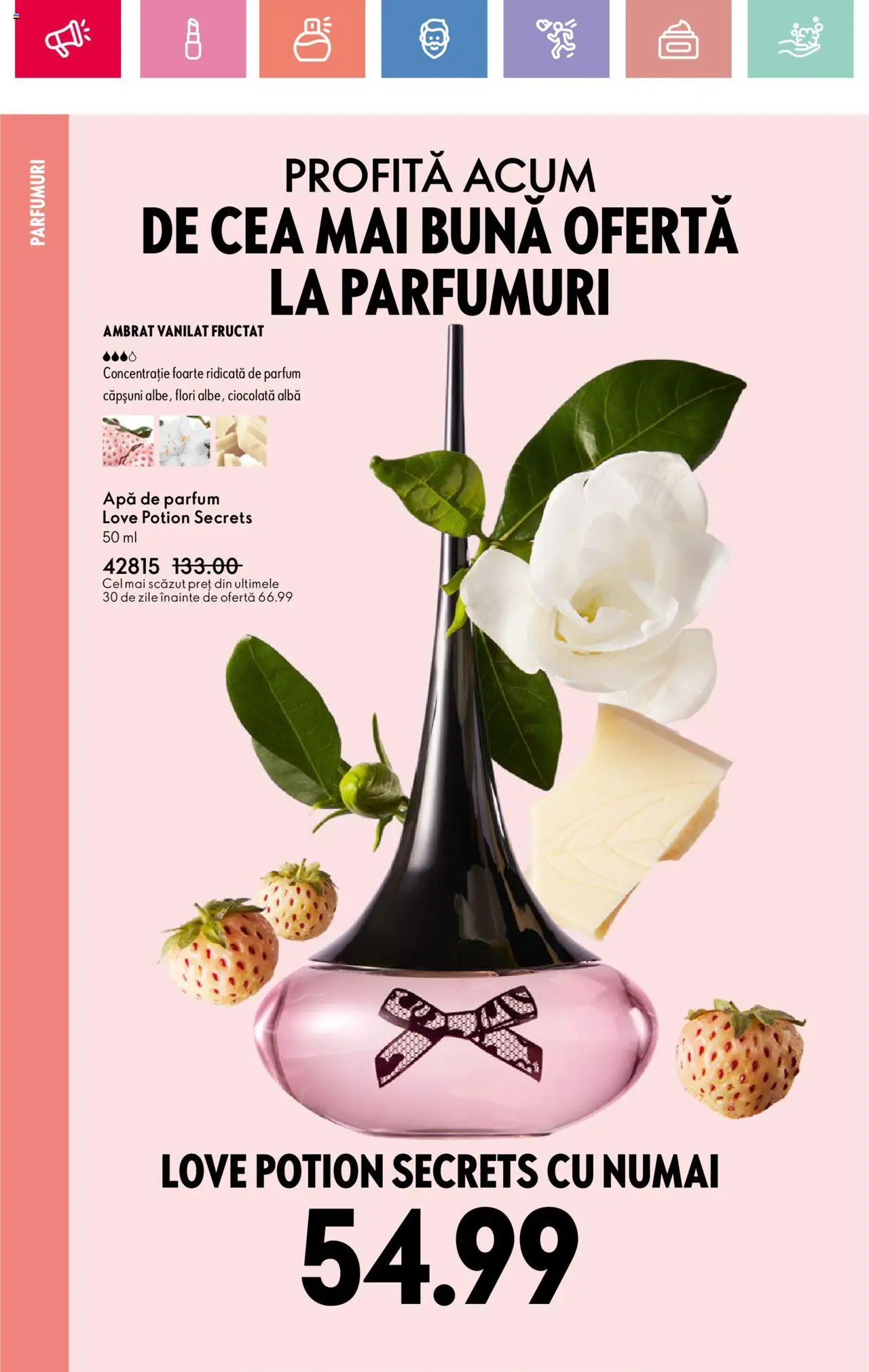 Catalog Oriflame 25 Mai - 14 Iunie 2025 | Pagina 40 | Produse: Apă de parfum, Ciocolată, Căpșuni, Apă